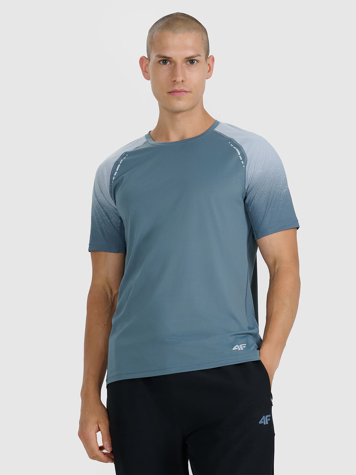 4F Tricou de alergare pe teren cu uscare rapidă pentru bărbați - XXL