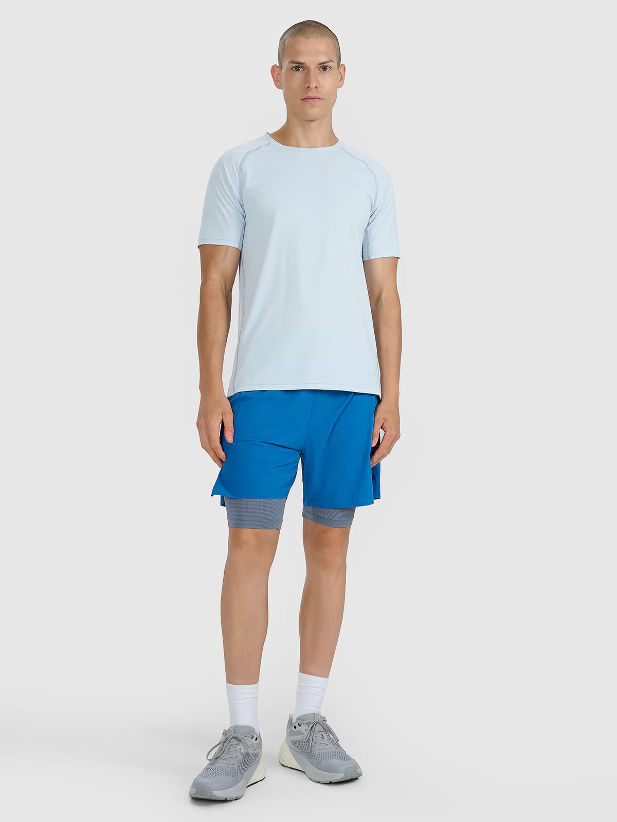 4F Tricou de alergare pe teren cu uscare rapidă pentru bărbați - XXL
