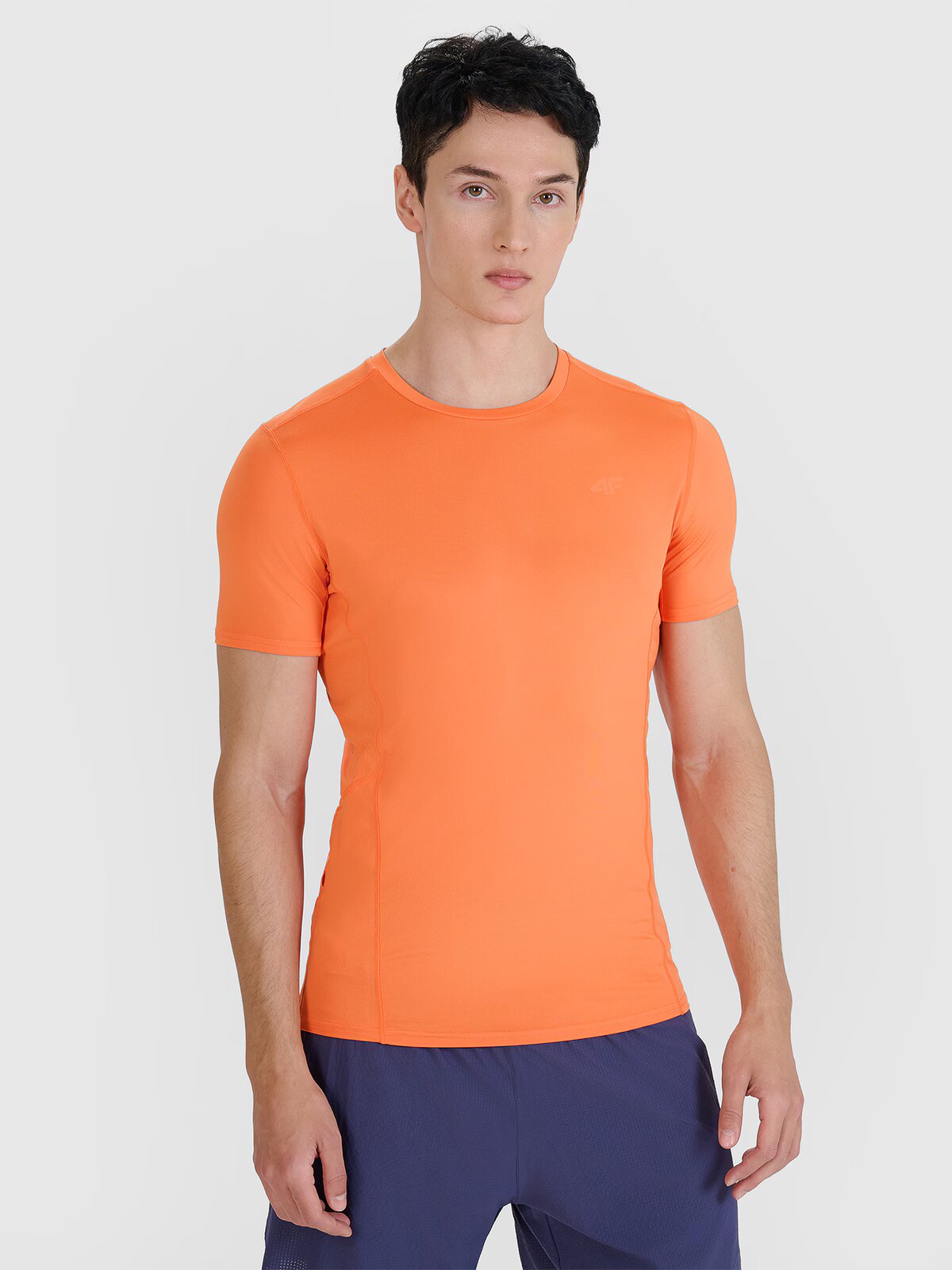 4F Tricou de alergare slim cu uscare rapidă pentru bărbați - XXL