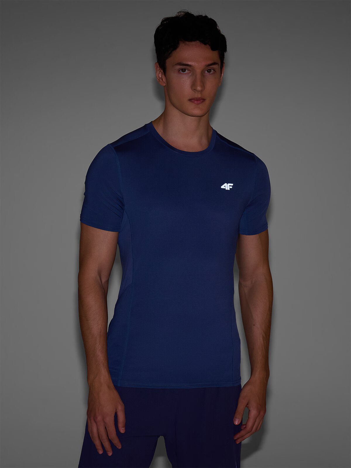 4F Tricou de alergare slim cu uscare rapidă pentru bărbați - XXL