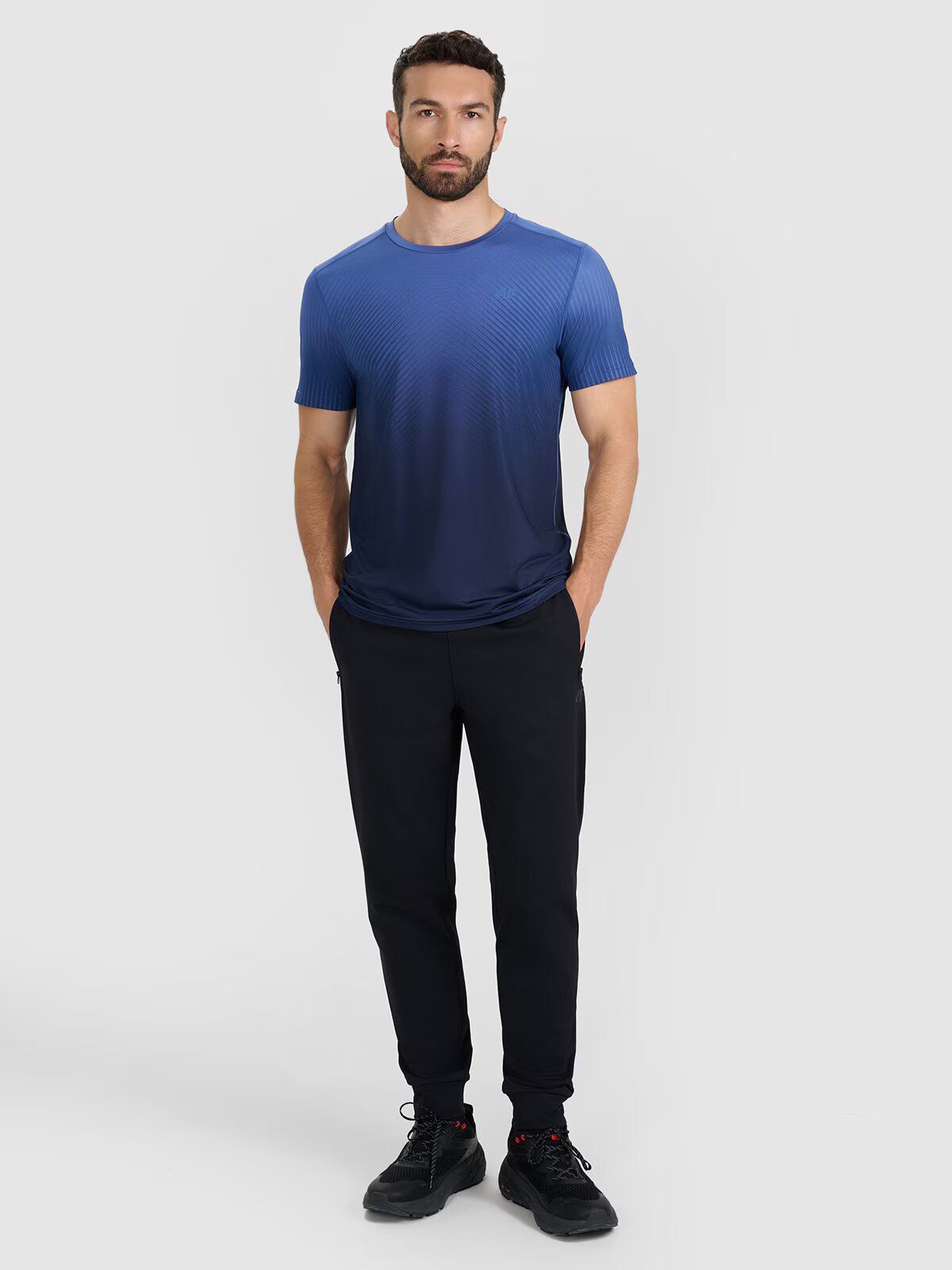 4F Tricou de antrenament cu uscare rapidă pentru bărbați - XXL