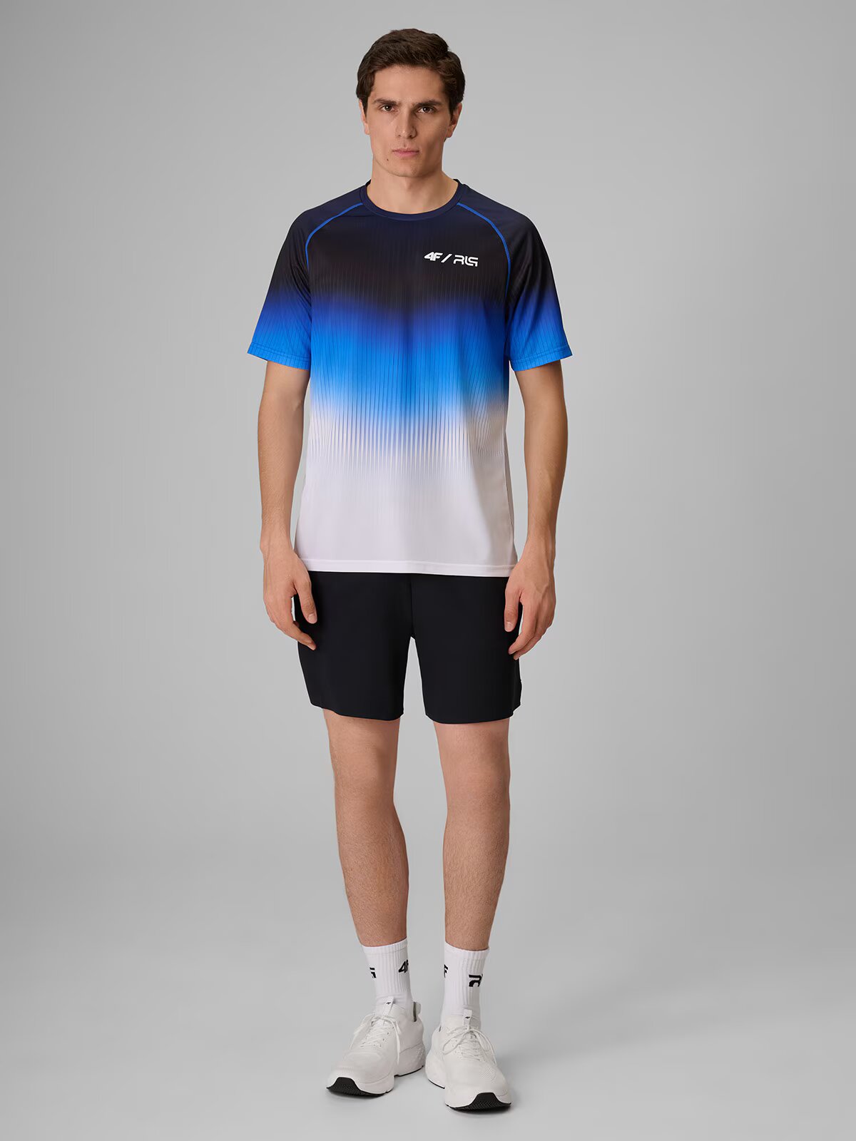 4F Tricou de antrenament cu uscare rapidă pentru bărbați x Robert Lewandowski - S