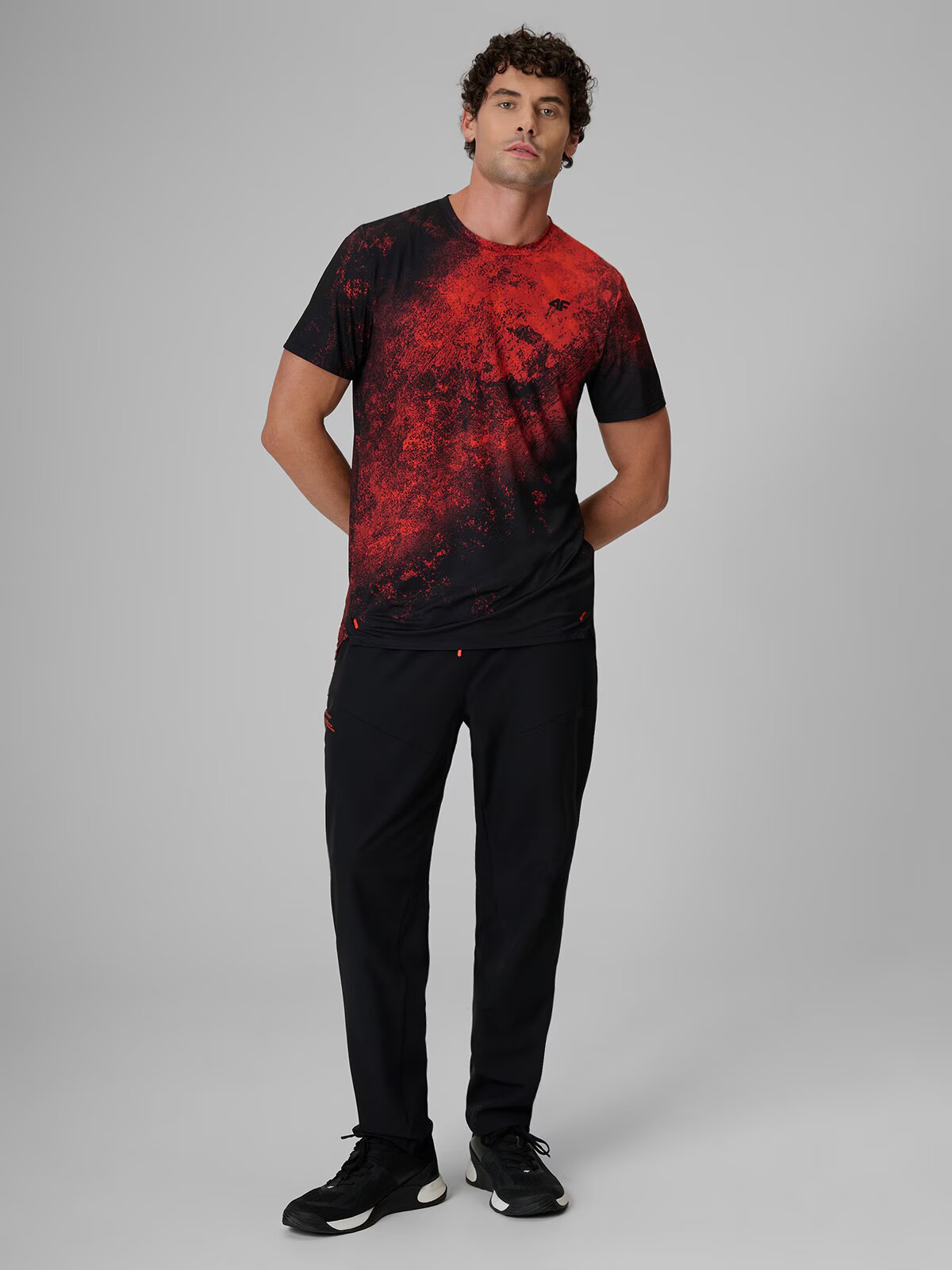 4F Tricou de antrenament cu uscare rapidă pentru bărbați - 3XL
