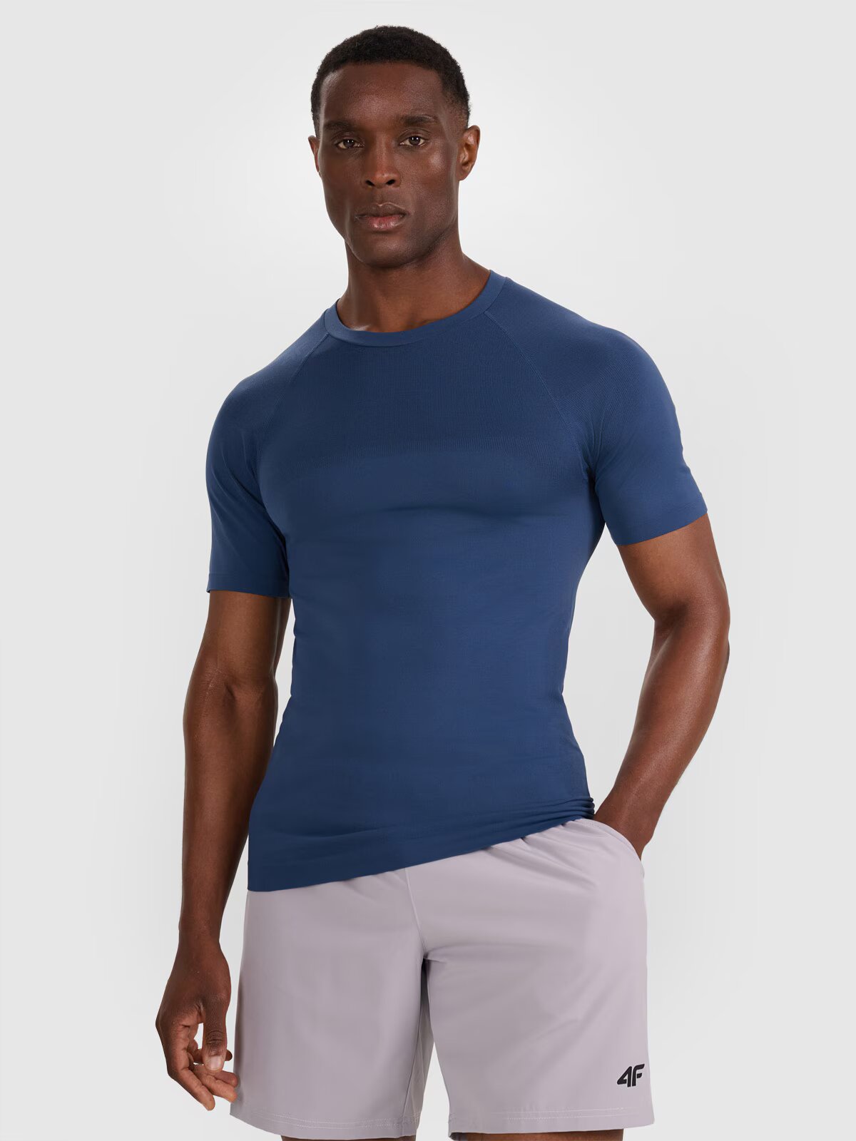 4F Tricou de antrenament fără cusături pentru bărbați - S/M