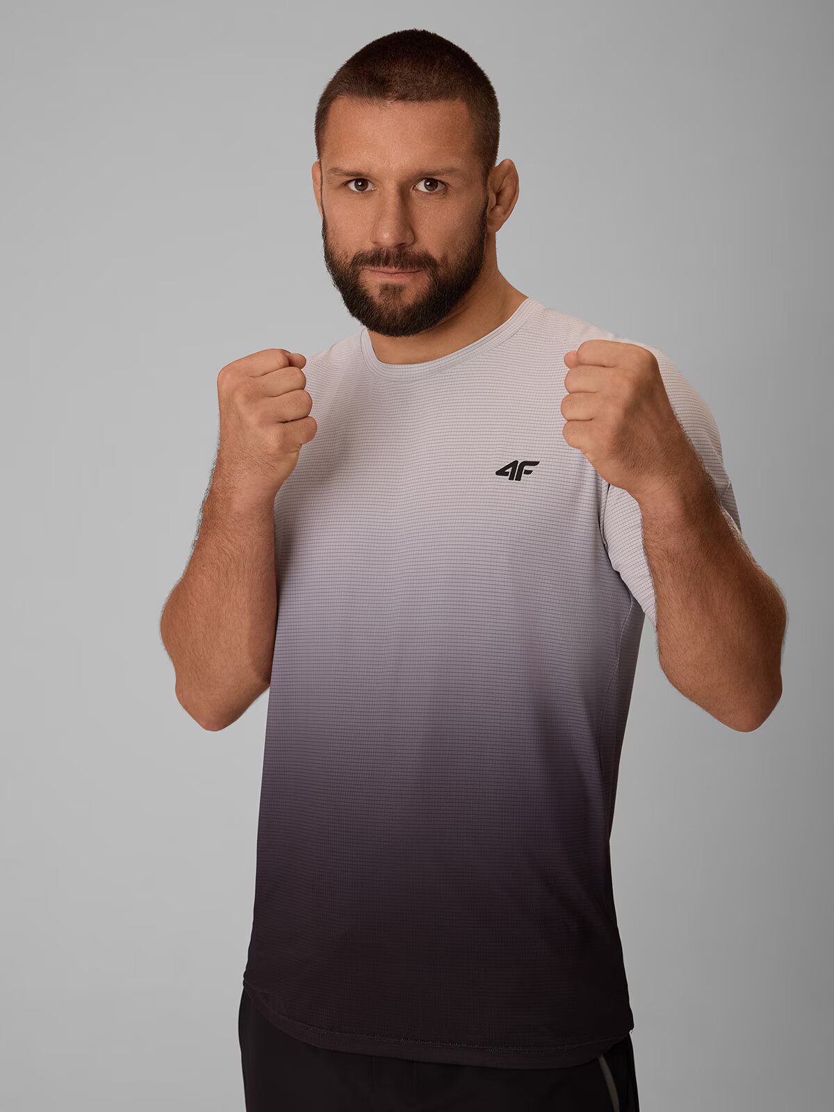 4F Tricou de antrenament regular cu uscare rapidă bărbați - XXL