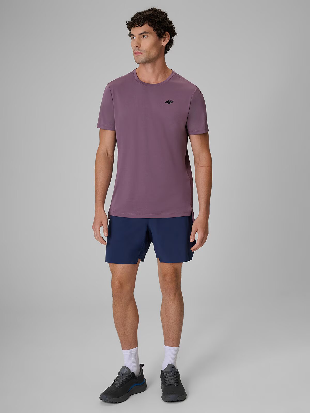 4F Tricou de antrenament regular cu uscare rapidă pentru bărbați - XL