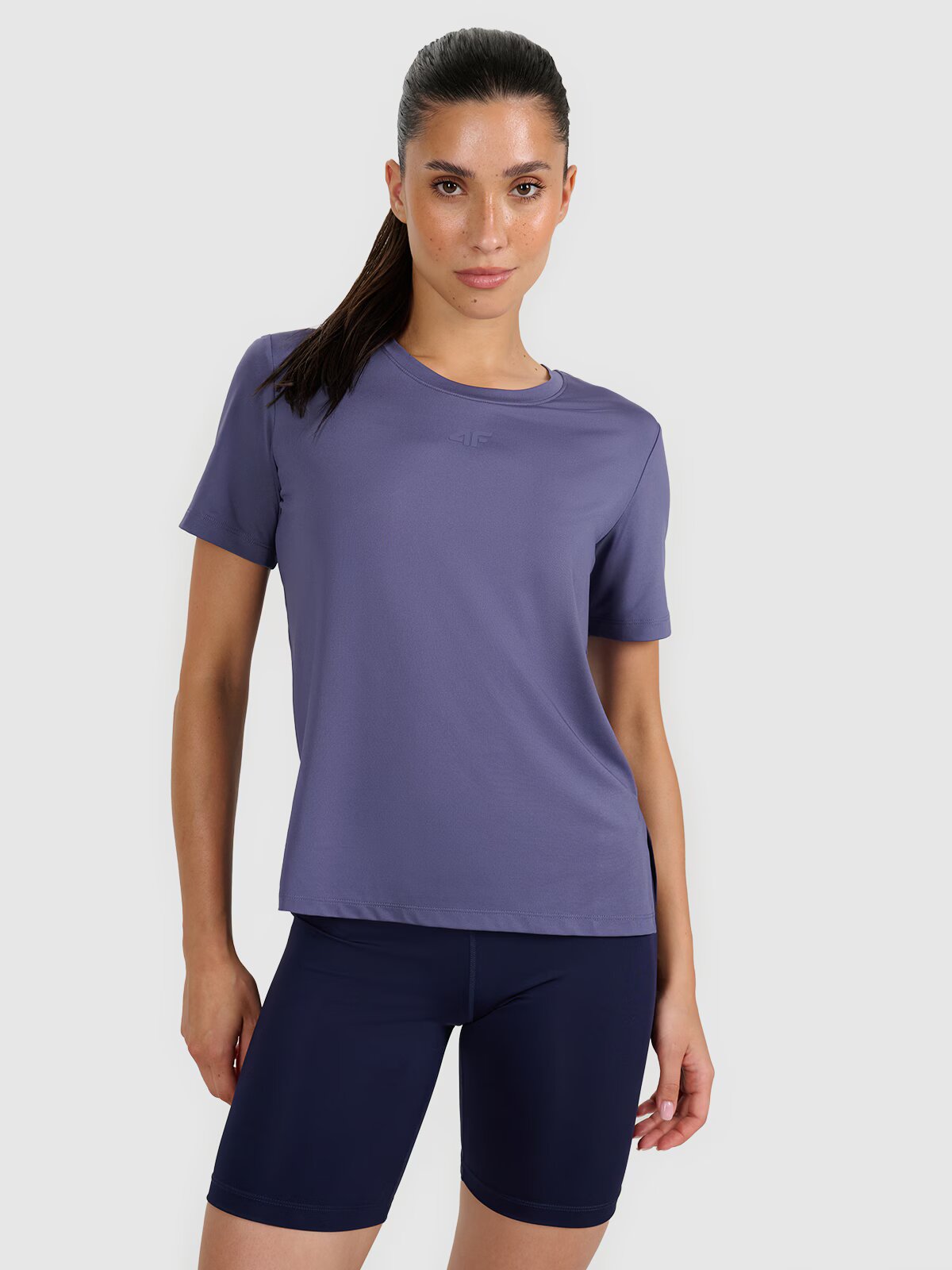 4F Tricou de antrenament slim cu uscare rapidă pentru femei - XS