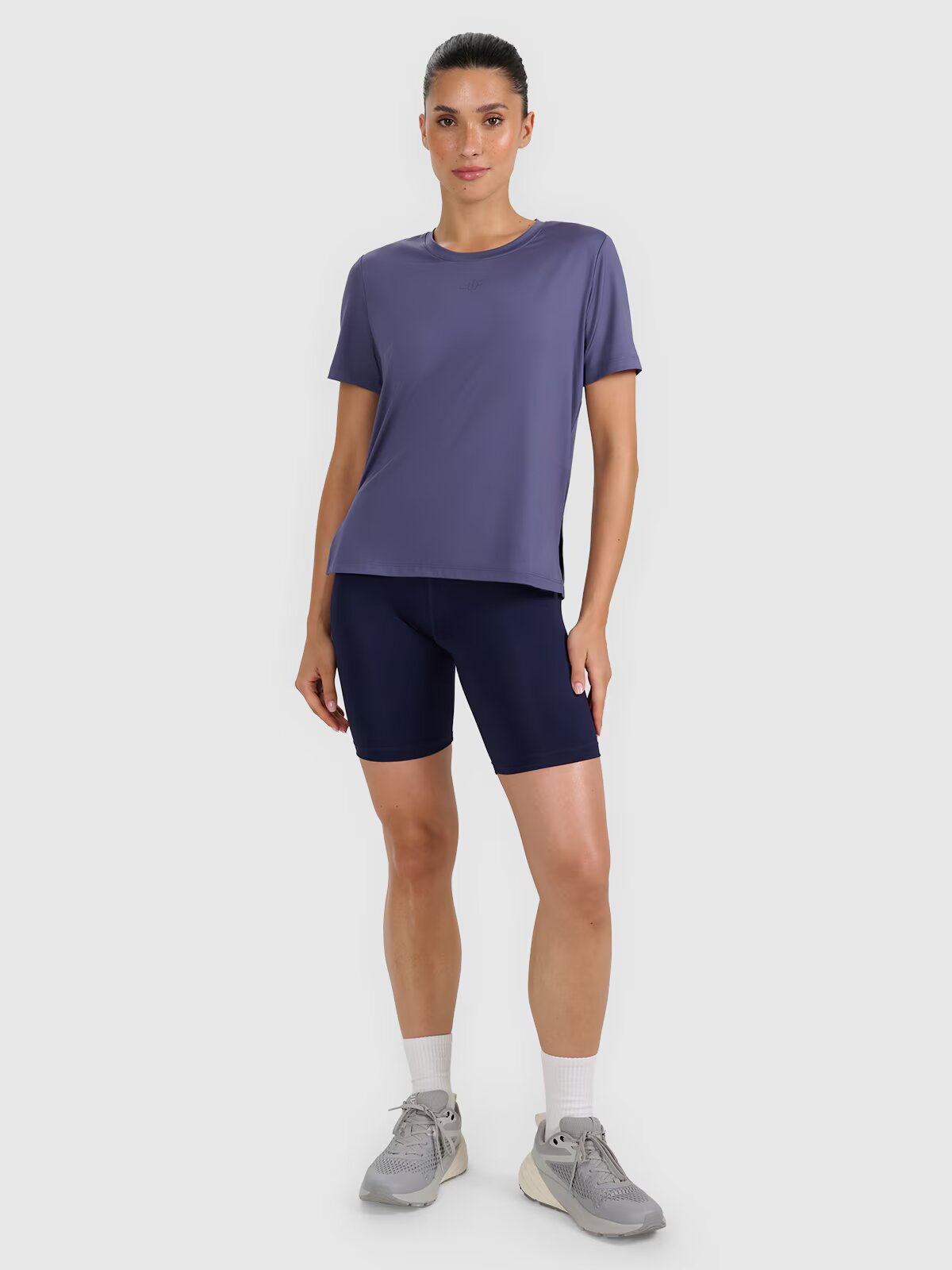 4F Tricou de antrenament slim cu uscare rapidă pentru femei - XS