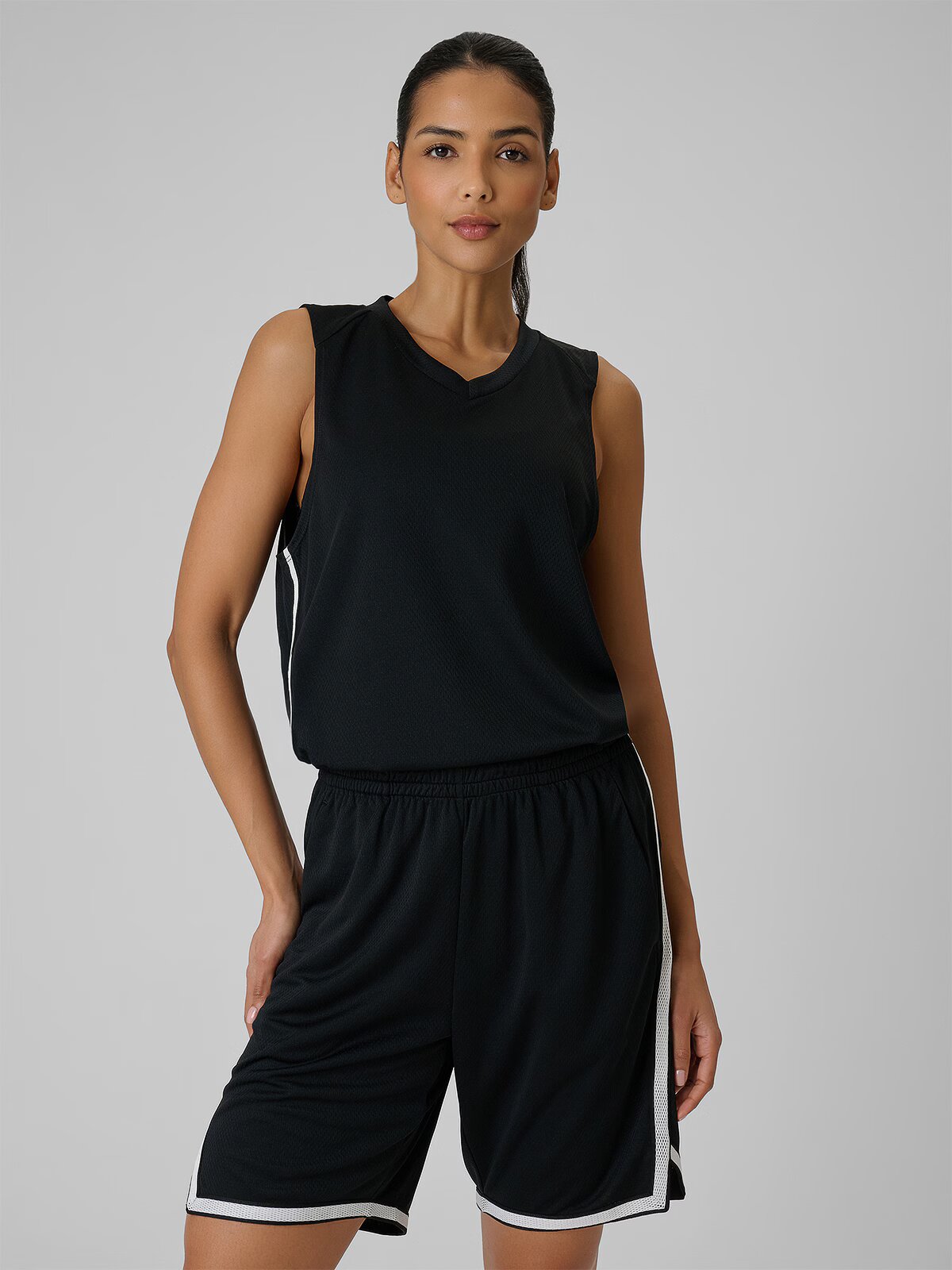 4F Tricou de baschet loose cu uscare rapidă unisex - S