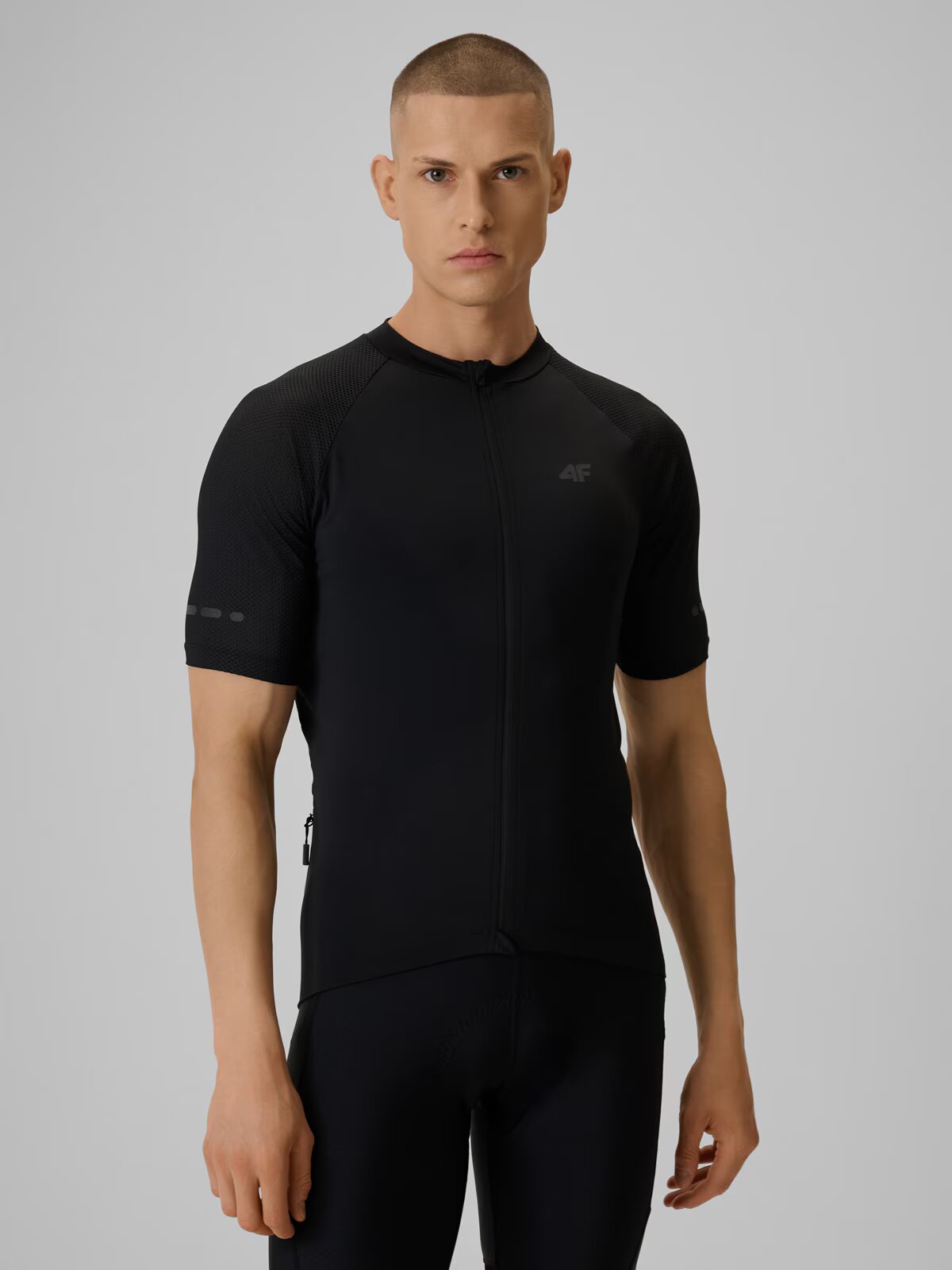 4F Tricou de ciclism pentru bărbați cu protecție UPF50+ - S