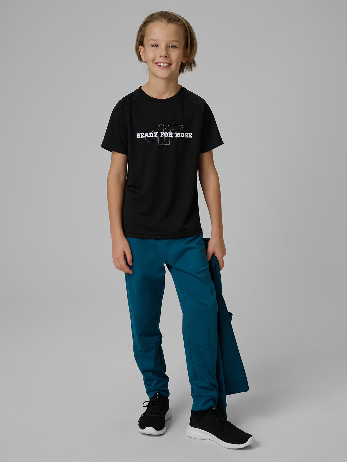 4F Tricou de sport cu uscare rapidă pentru băieți - 122/128 (6-8 ani)
