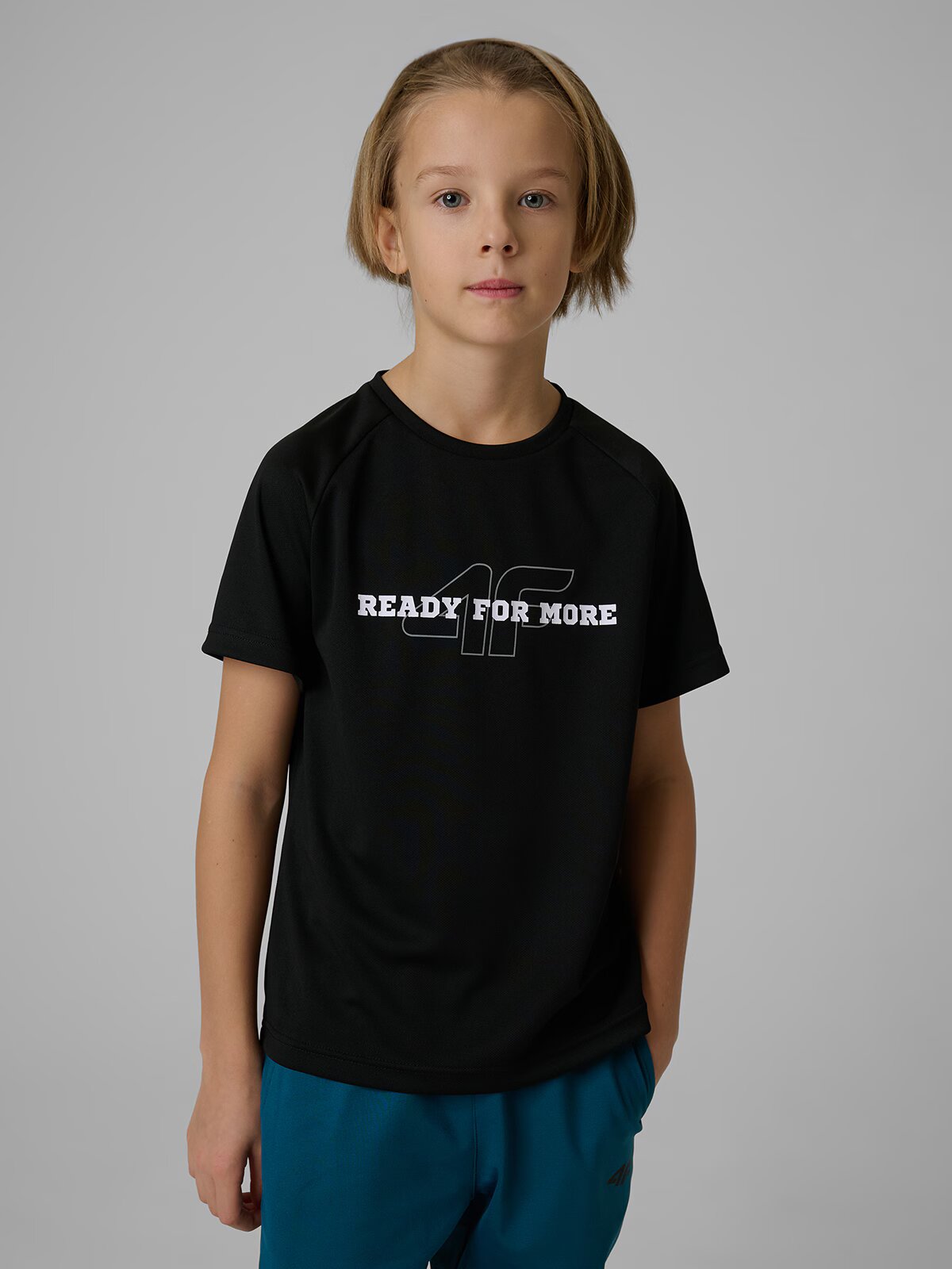 4F Tricou de sport cu uscare rapidă pentru băieți - 122/128 (6-8 ani)