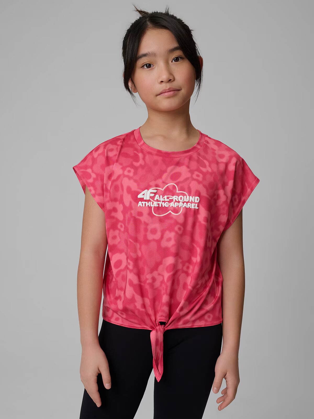 4F Tricou de sport cu uscare rapidă pentru fete - 158/164 (12-14 ani)