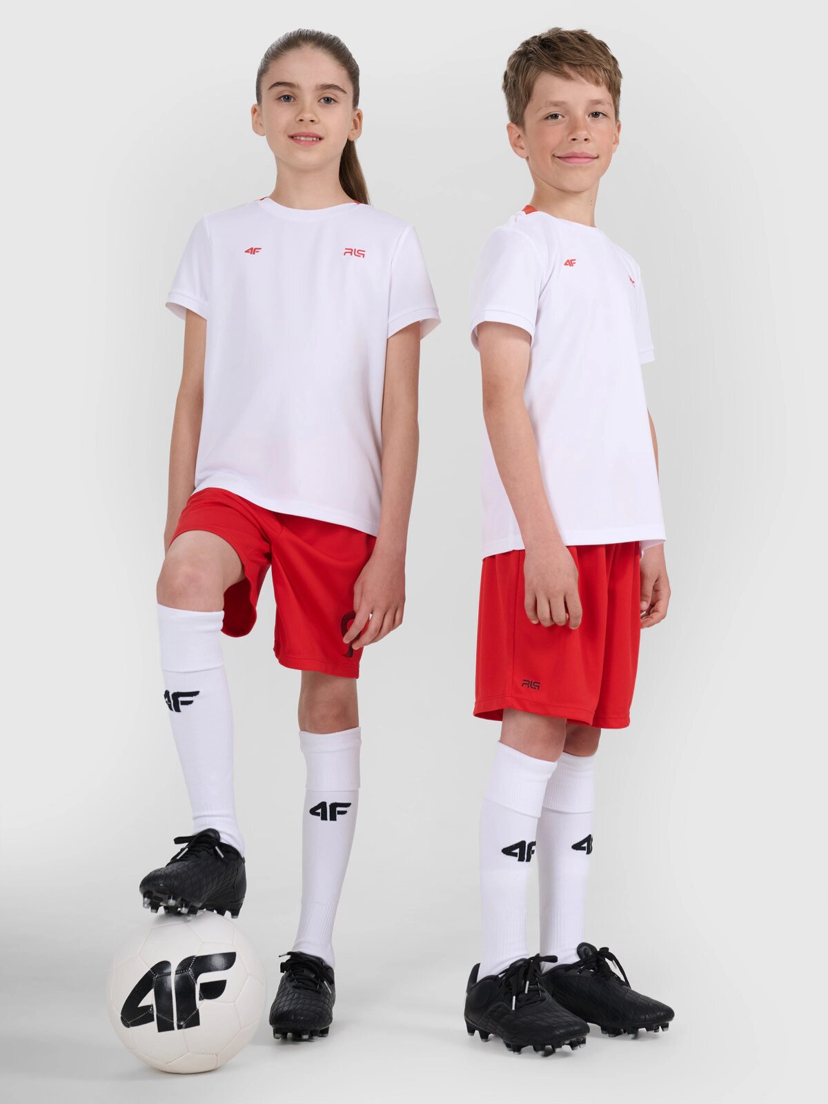 4F Tricou de sport pentru copii JUNIOR x Robert Lewandowski - 158/164 (12-14 ani)