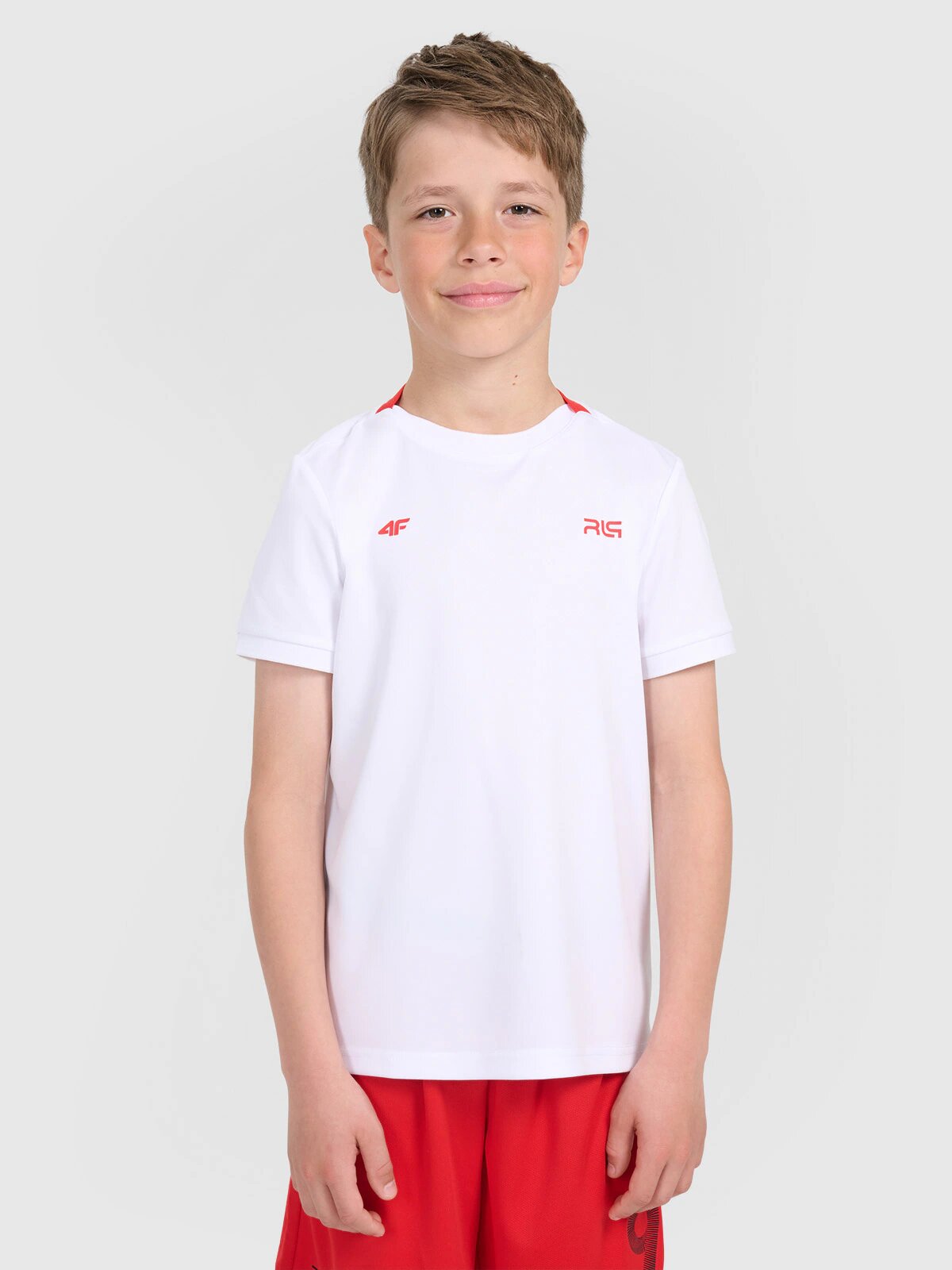 4F Tricou de sport pentru copii JUNIOR x Robert Lewandowski - 158/164 (12-14 ani)