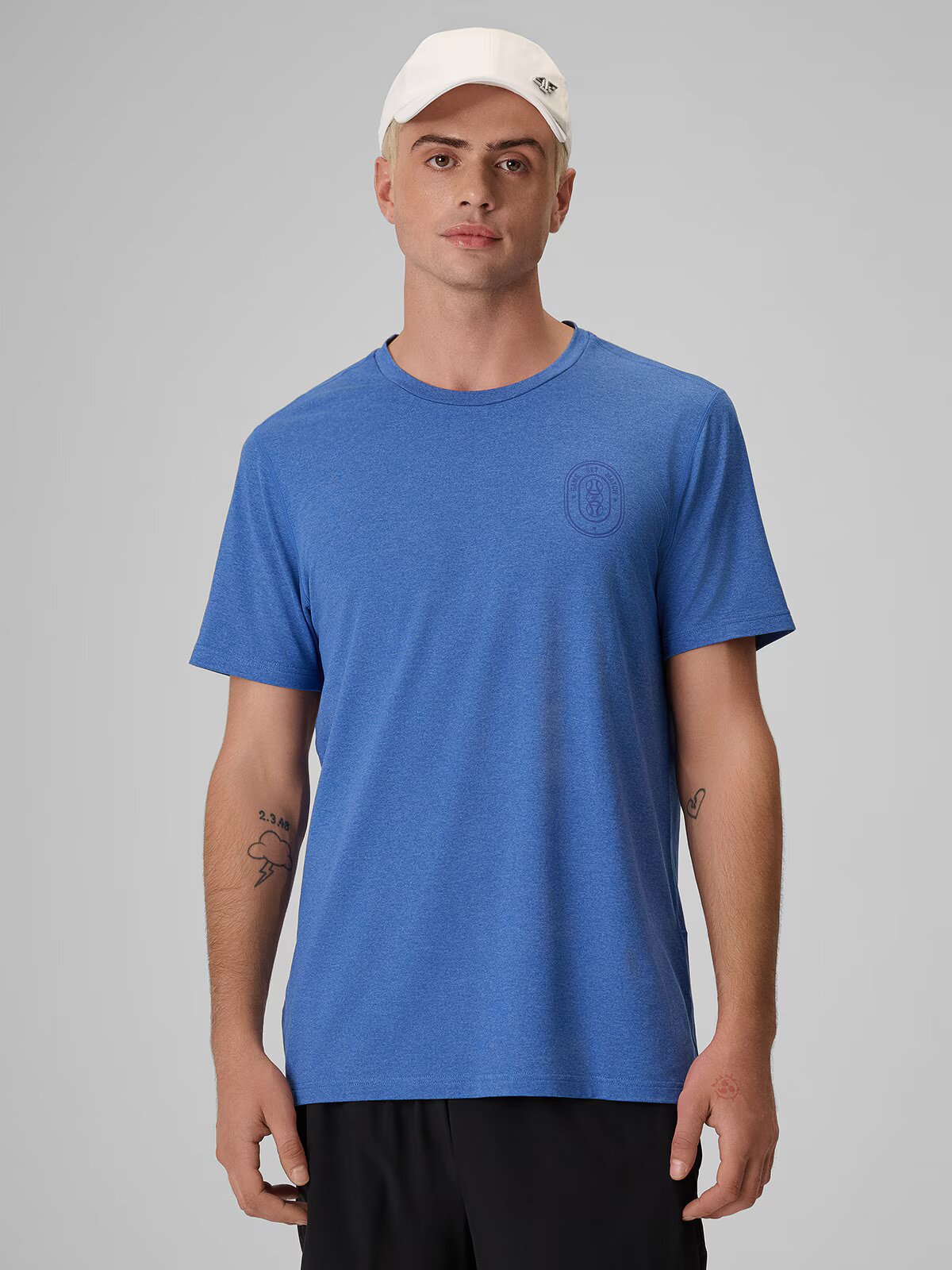 4F Tricou de tenis regular cu uscare rapidă pentru bărbați - L