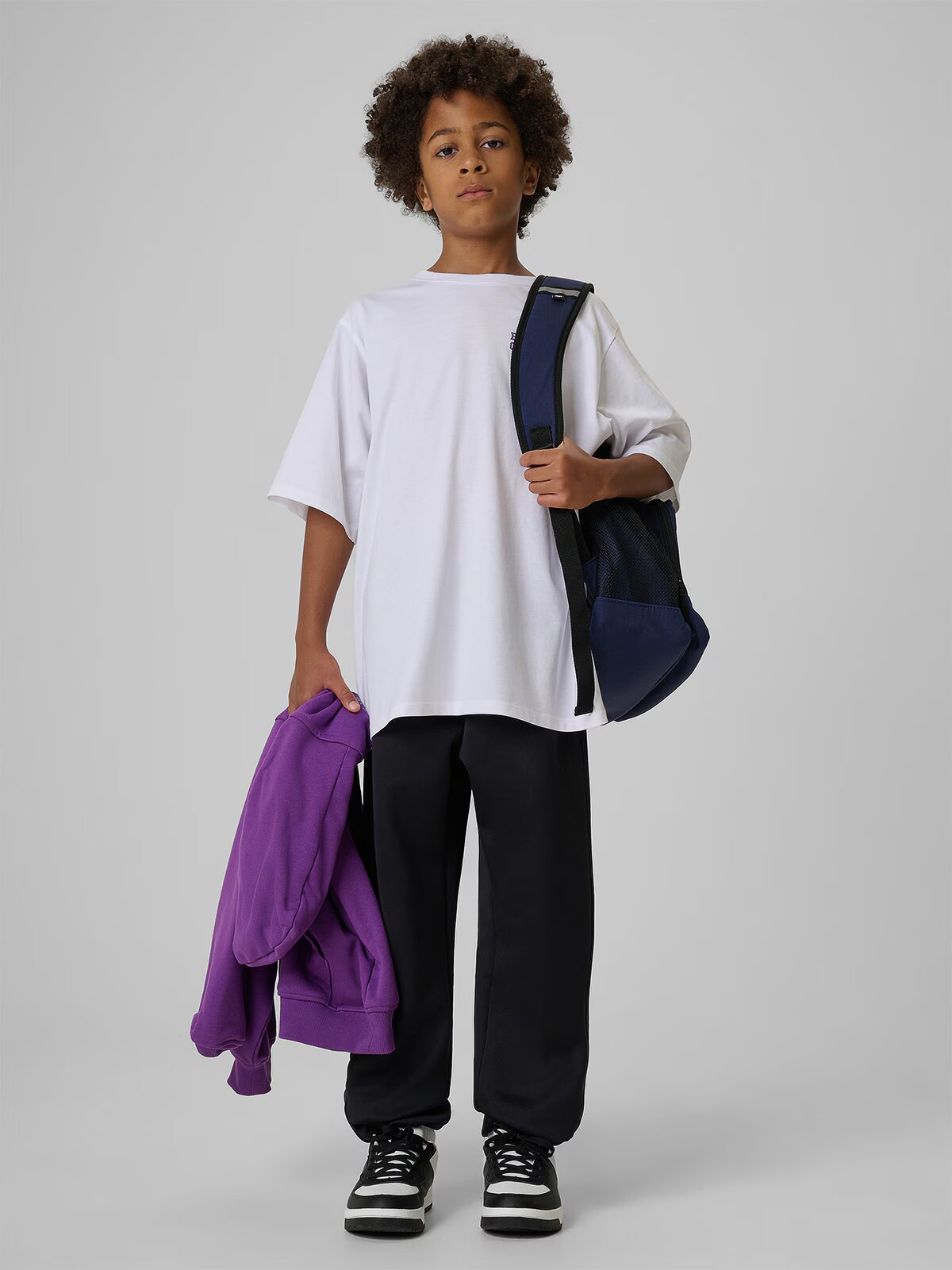 4F Tricou loose cu imprimeu pentru băieți - 122/128 (6-8 ani)