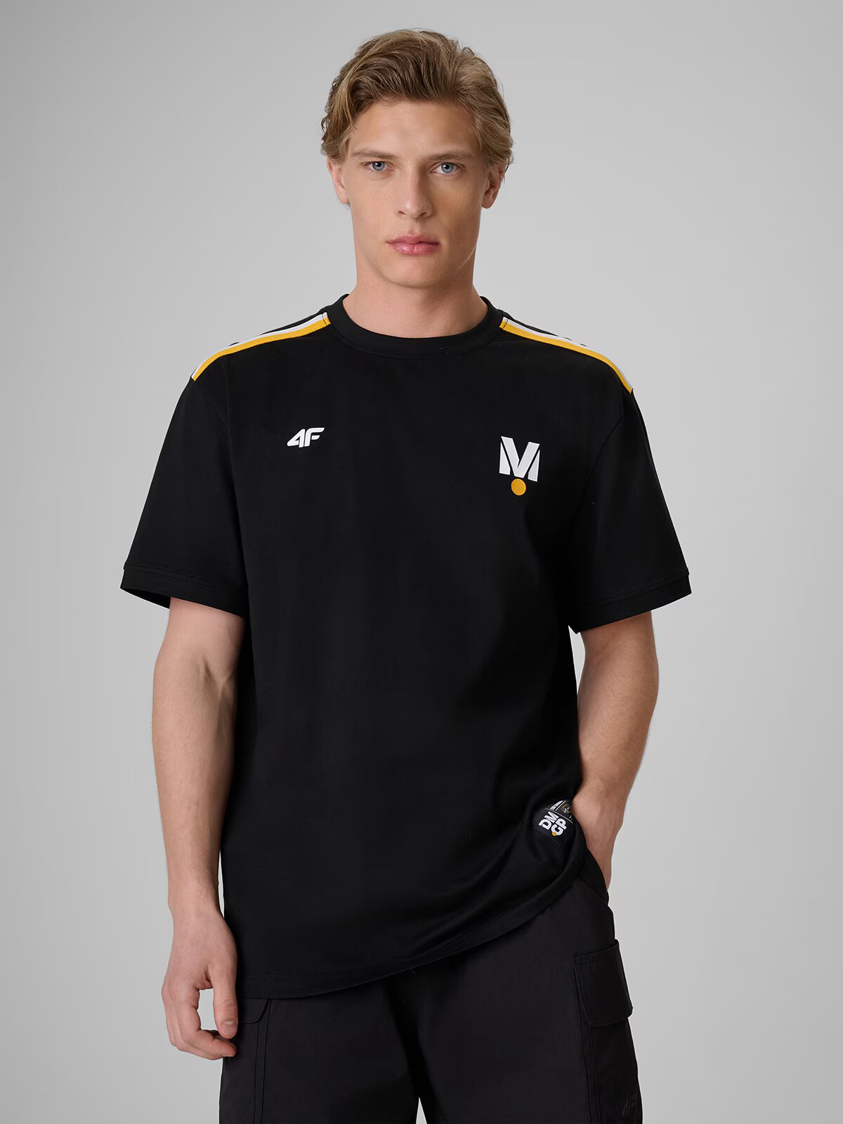 4F Tricou loose cu imprimeu unisex x Drift Masters - 3XL