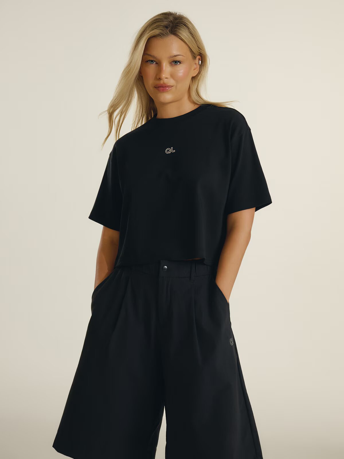 4F Tricou loose simplu pentru femei | Anna Lewandowska - XS