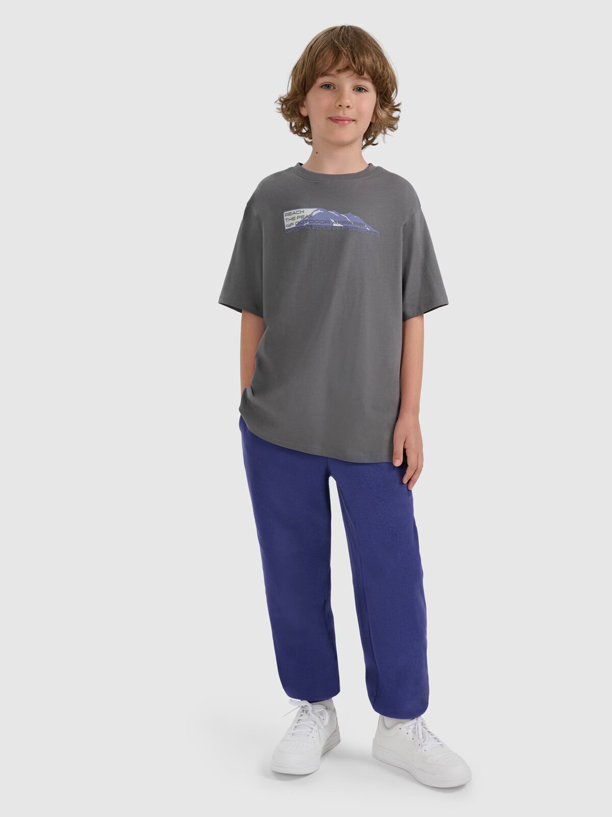 4F Tricou oversize cu imprimeu pentru băieți - 158