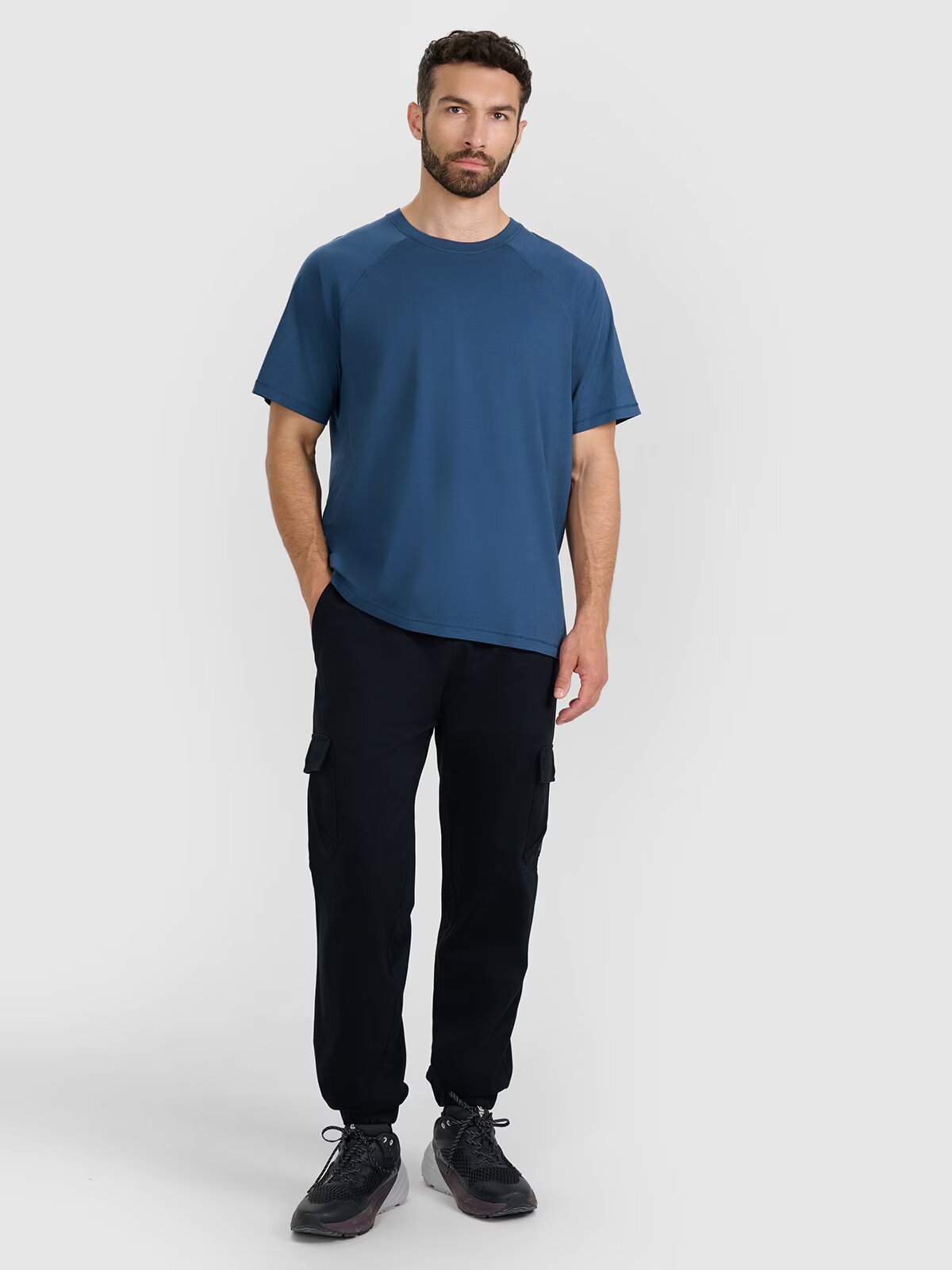 4F Tricou oversize unicolor pentru bărbați - S
