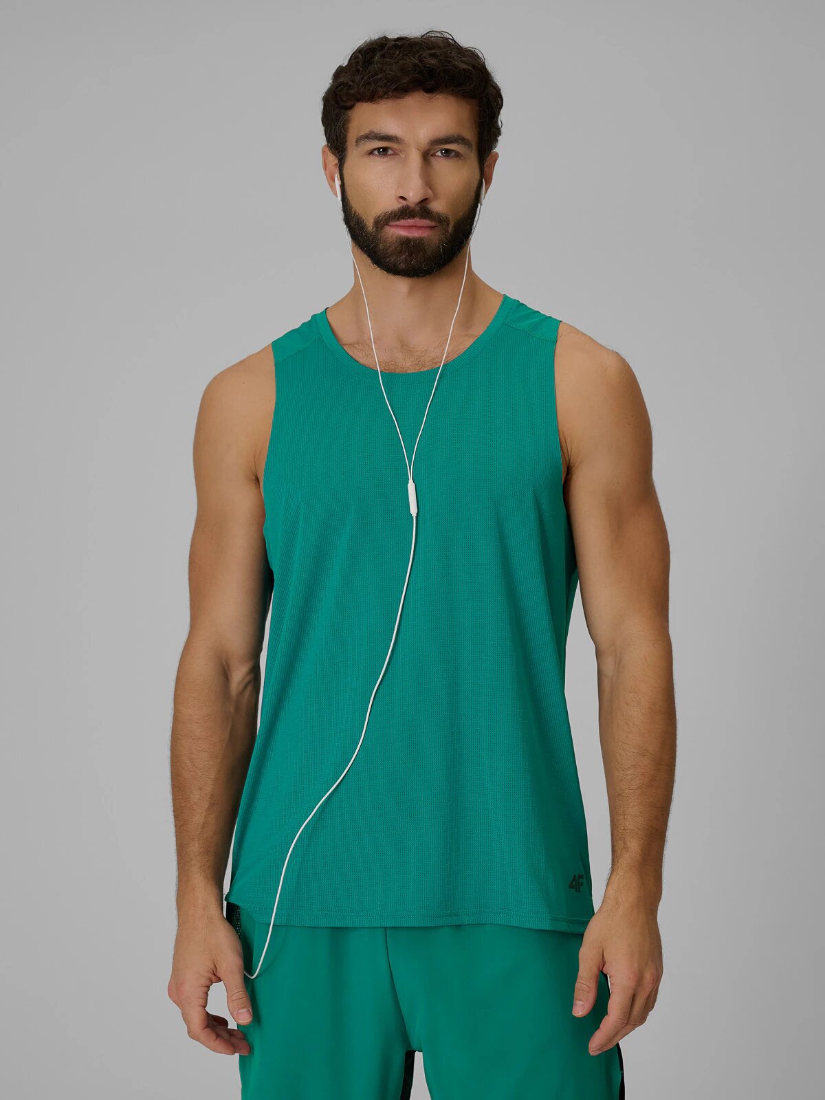 4F Tricou pentru alergare regular cu uscare rapidă pentru bărbați - S