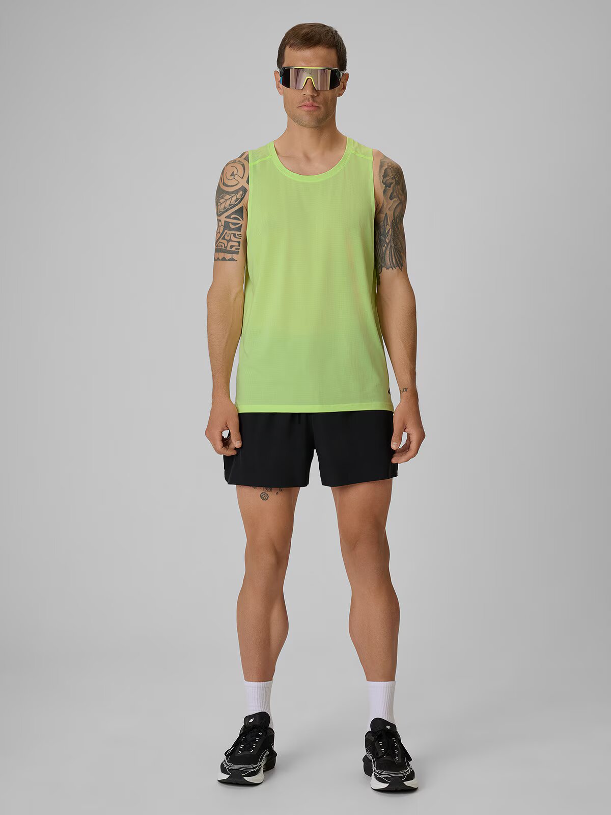 4F Tricou pentru alergare regular cu uscare rapidă pentru bărbați - S
