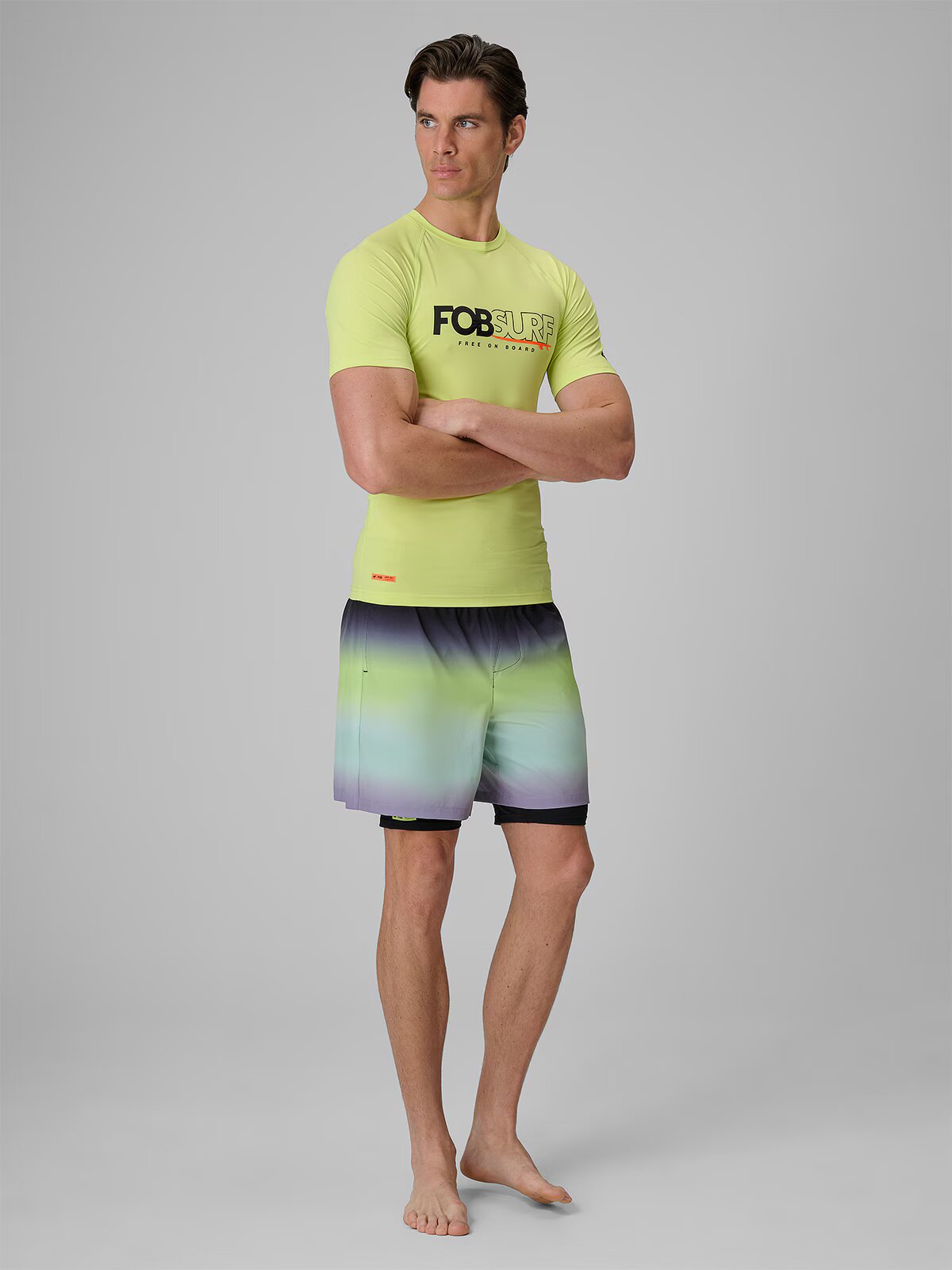 4F Tricou pentru înot și sporturi acvatice cu filtru UPF50+ pentru bărbați - XL