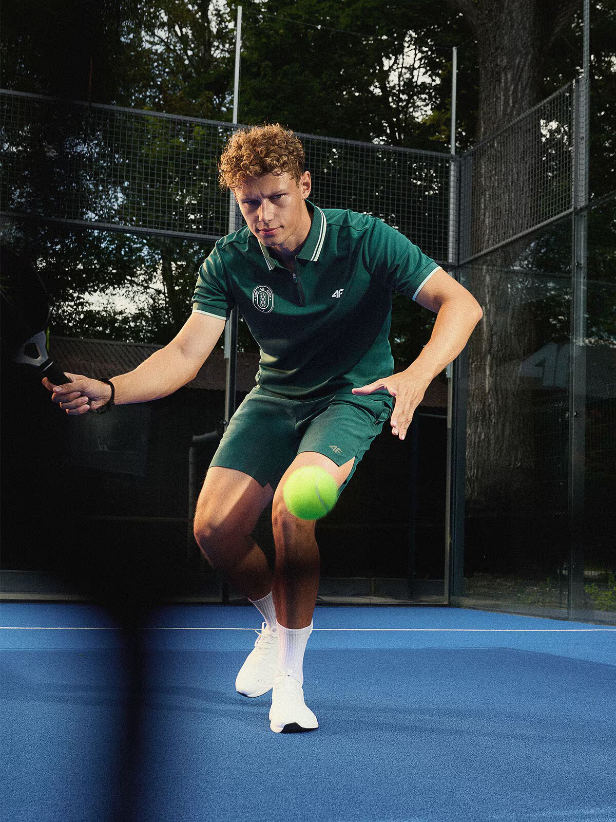4F Tricou polo de tenis pentru bărbați - L