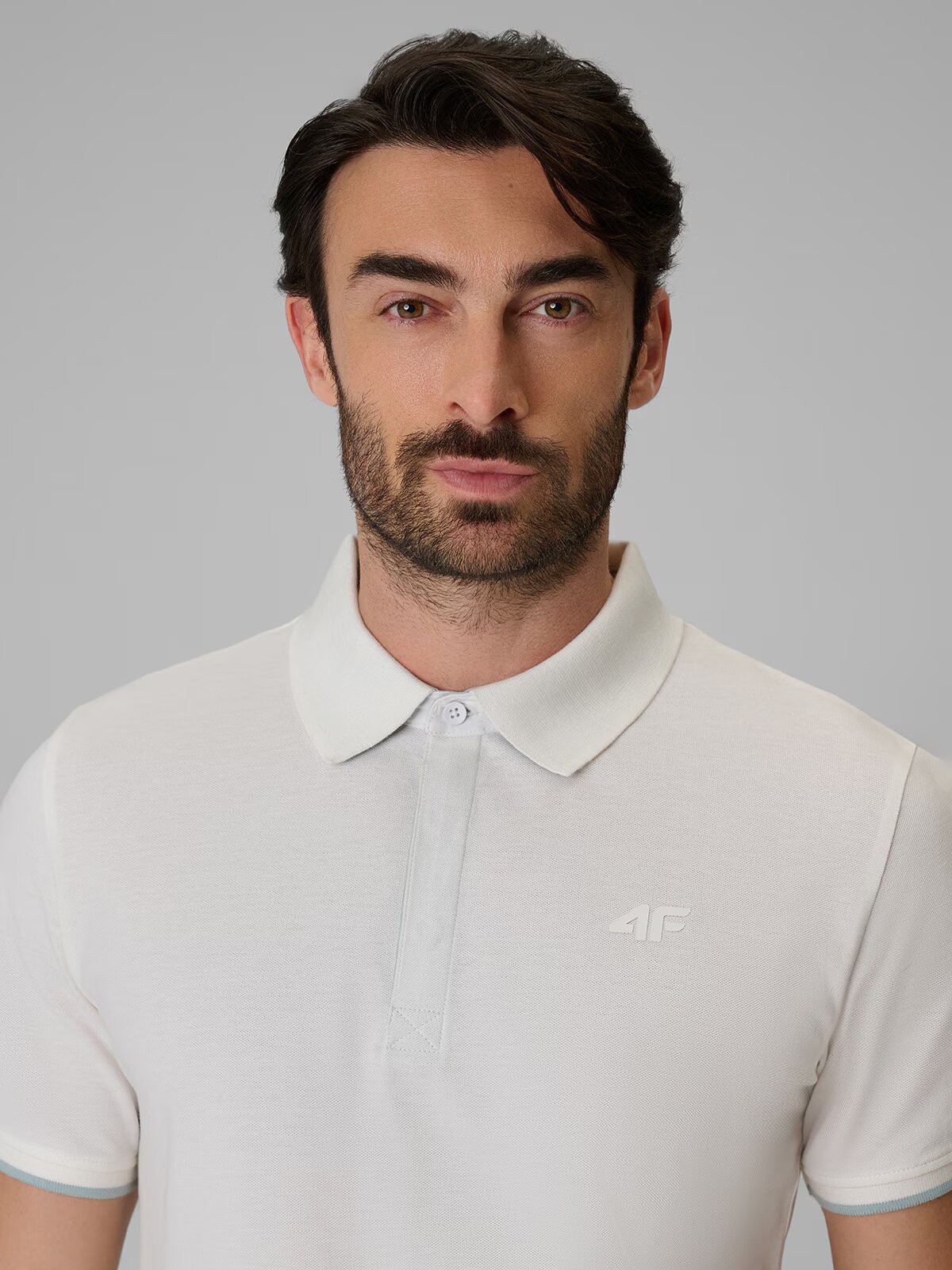 4F Tricou polo regular bărbați - S