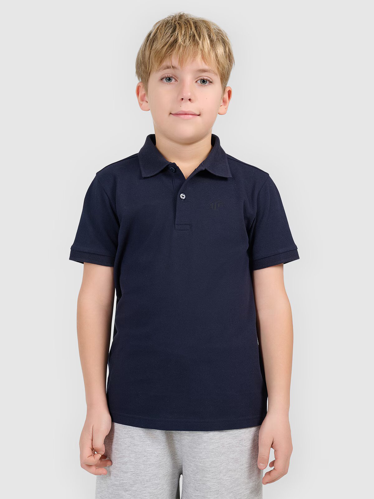 4F Tricou polo regular pentru băieți - 134