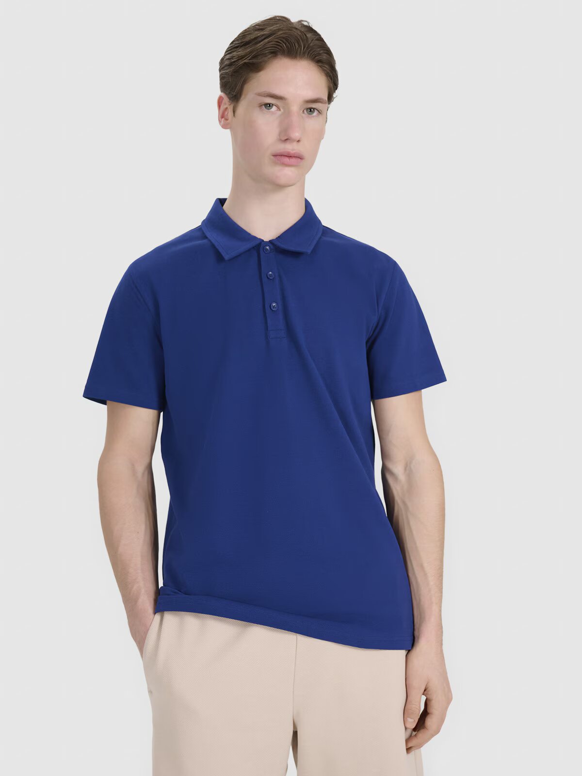 4F Tricou polo regular pentru bărbați - S