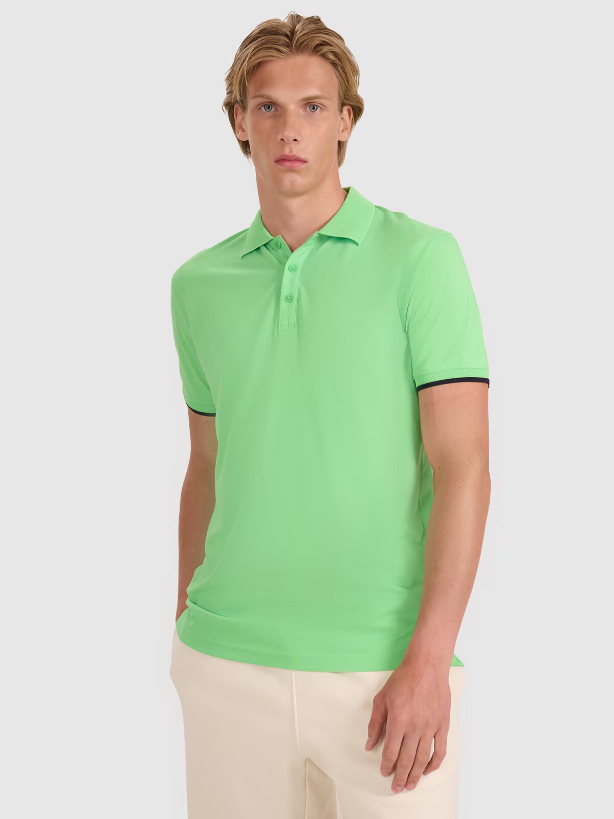 4F Tricou polo regular pentru bărbați - S