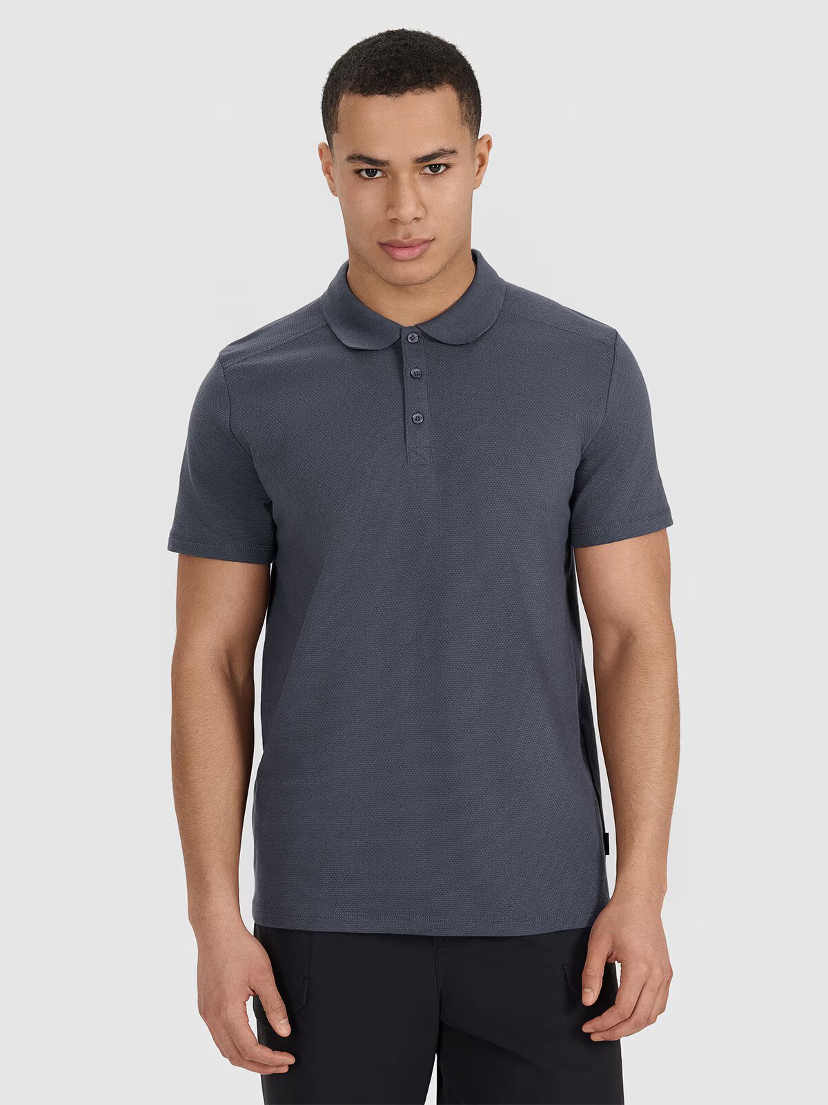 4F Tricou polo regular pentru bărbați - S
