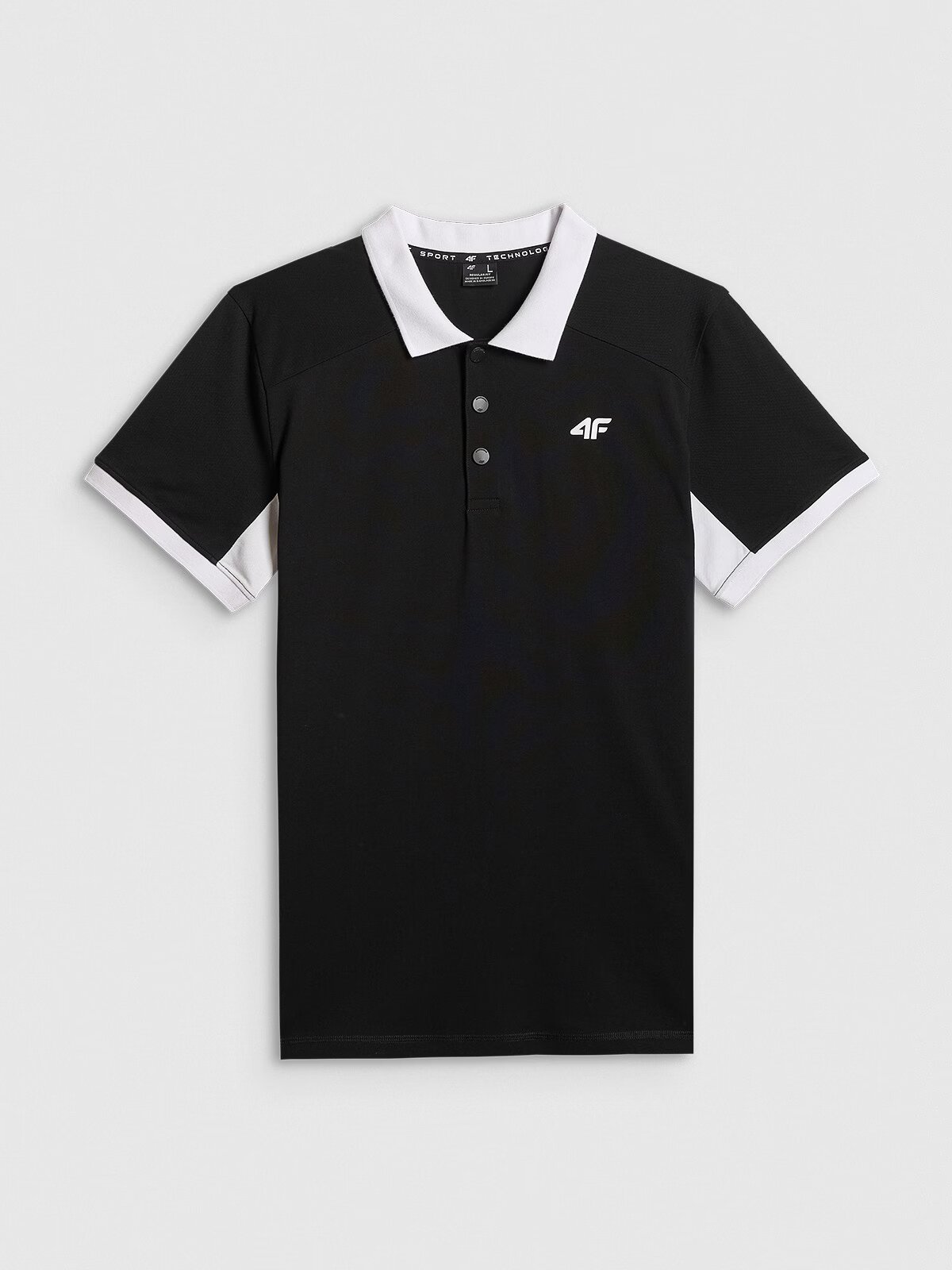 4F Tricou polo regular pentru bărbați - S