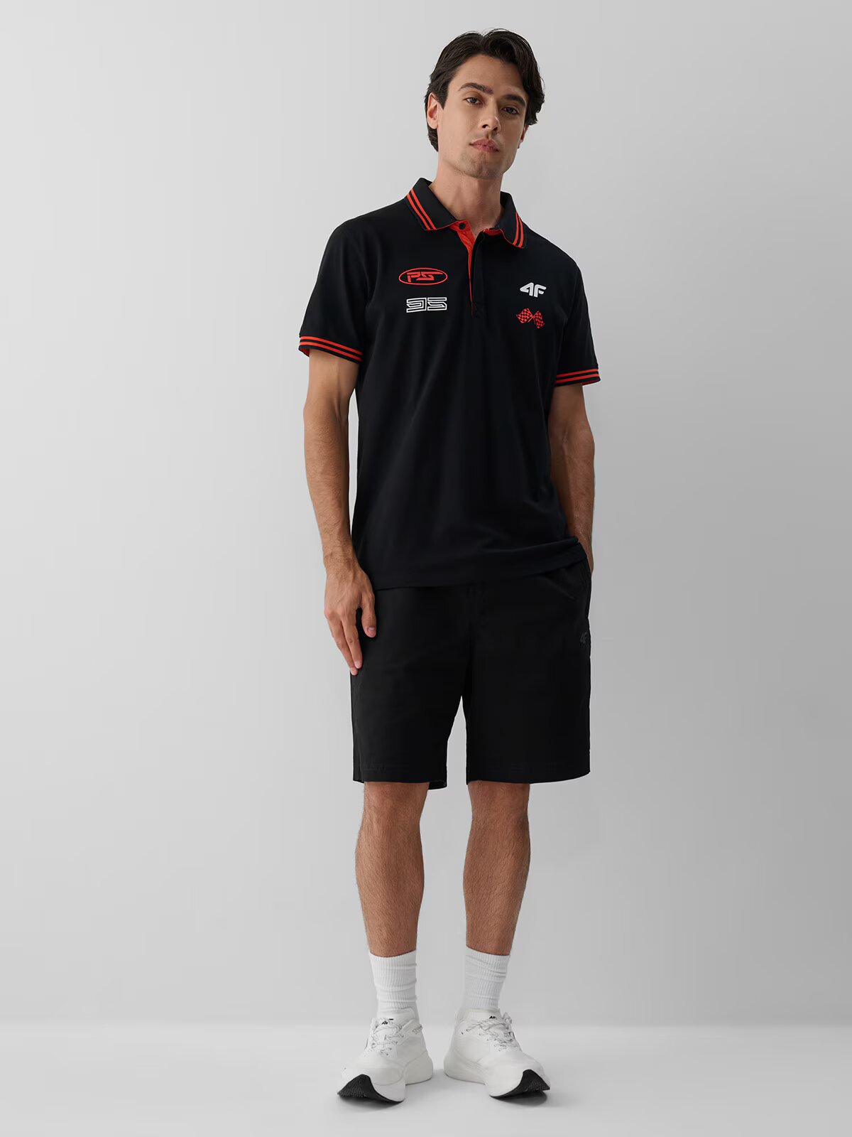 4F Tricou polo regular pentru bărbați - XXL