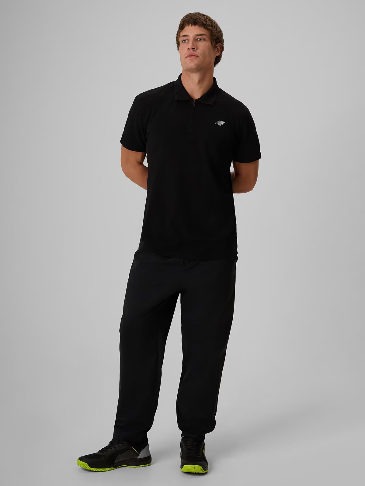 4F Tricou polo regular pentru bărbați - L