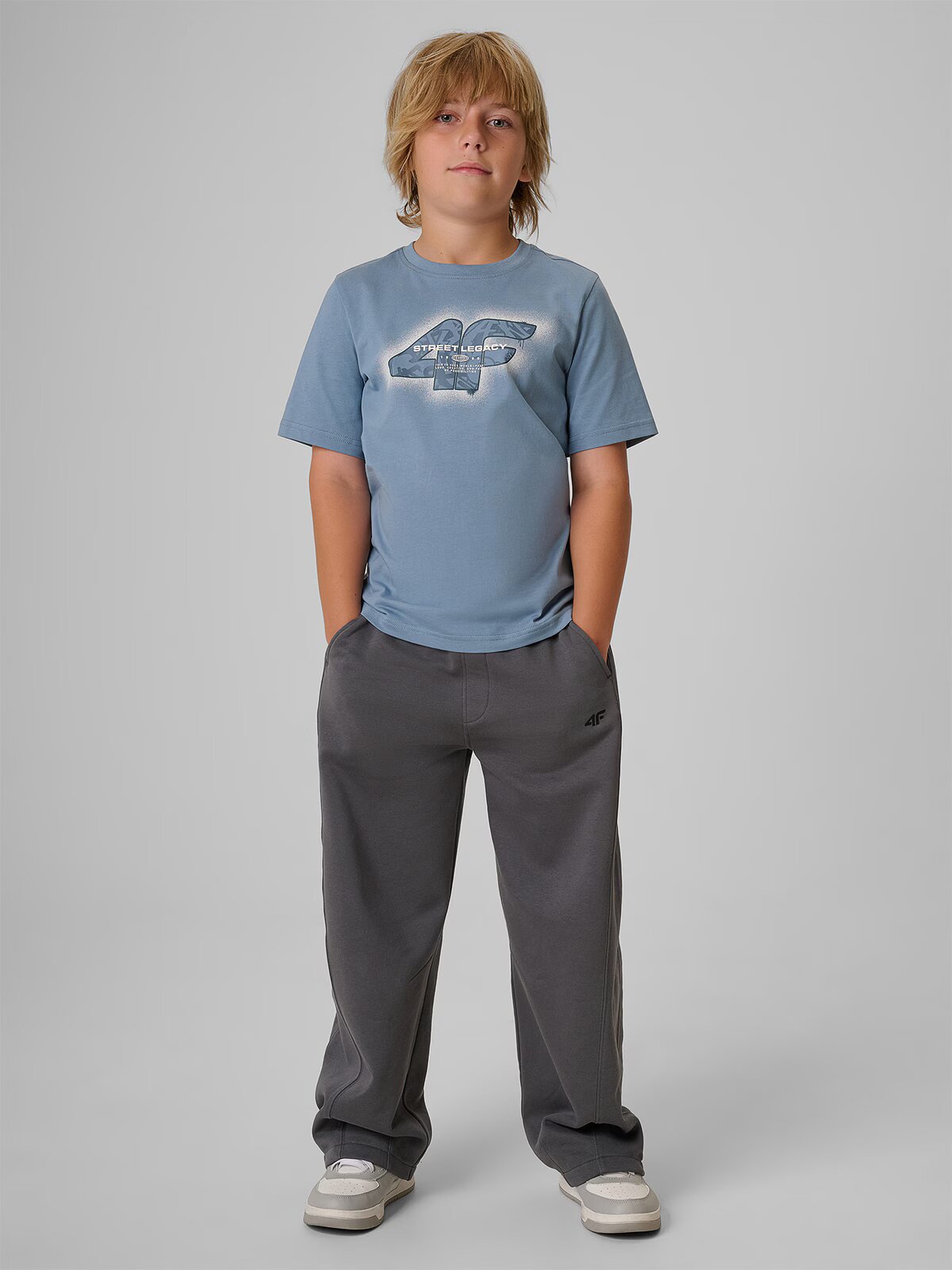 4F Tricou regular cu imprimeu băieți - 122