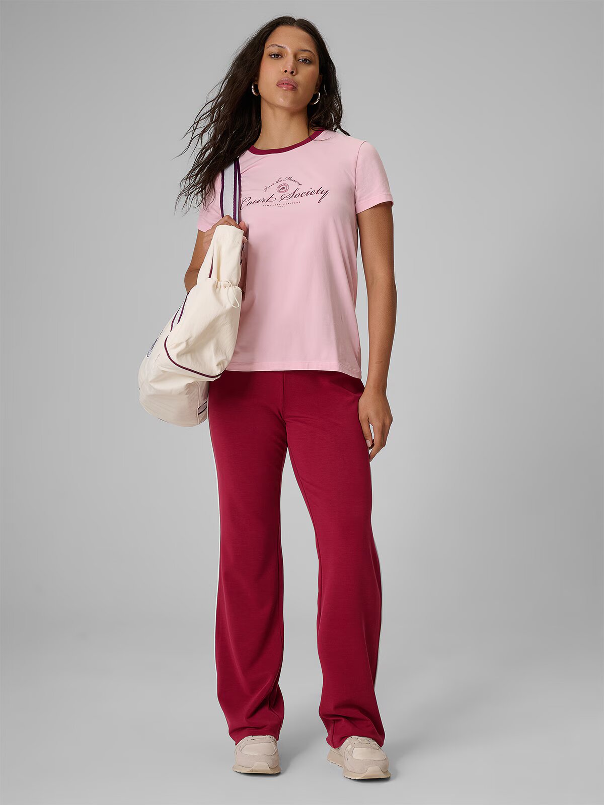 4F Tricou regular cu imprimeu femei - XL