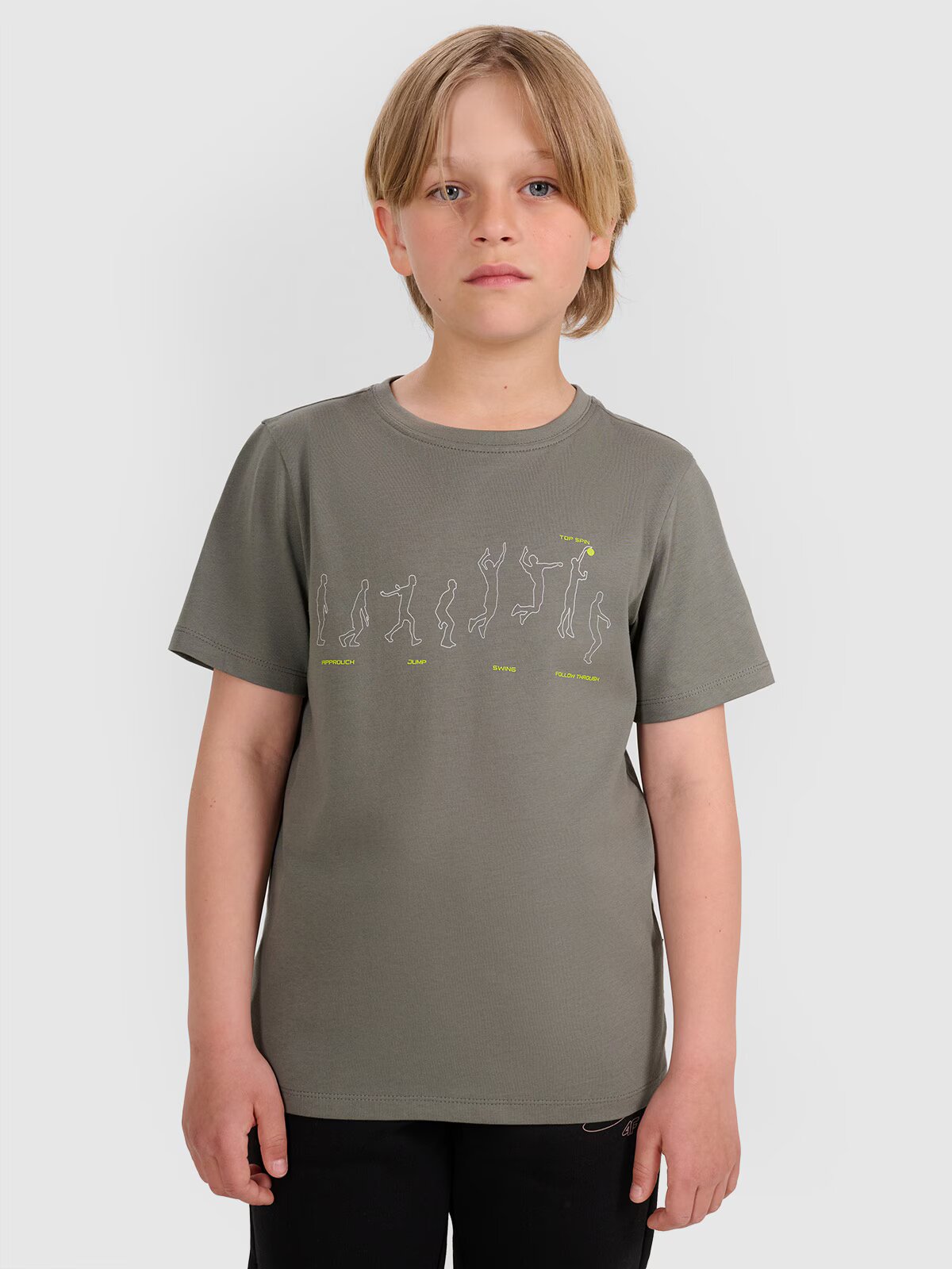 4F Tricou regular cu imprimeu pentru băieți - 122