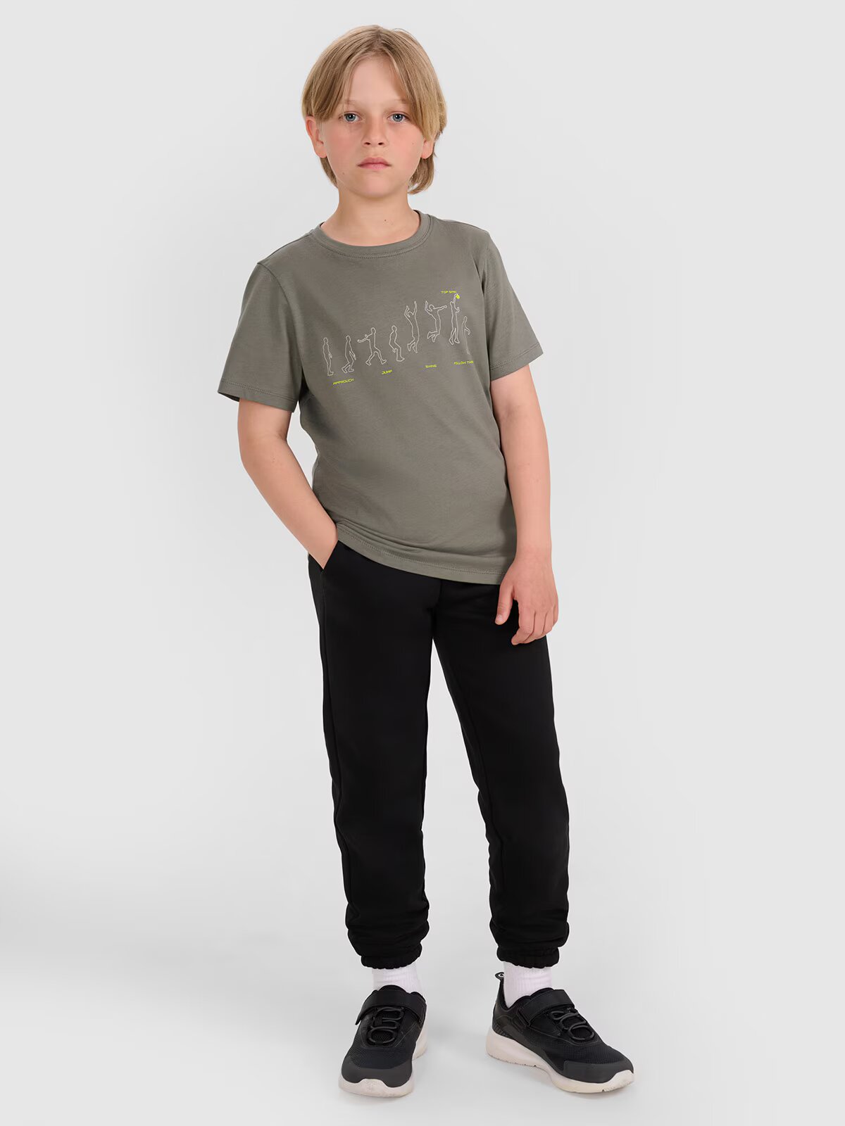 4F Tricou regular cu imprimeu pentru băieți - 122