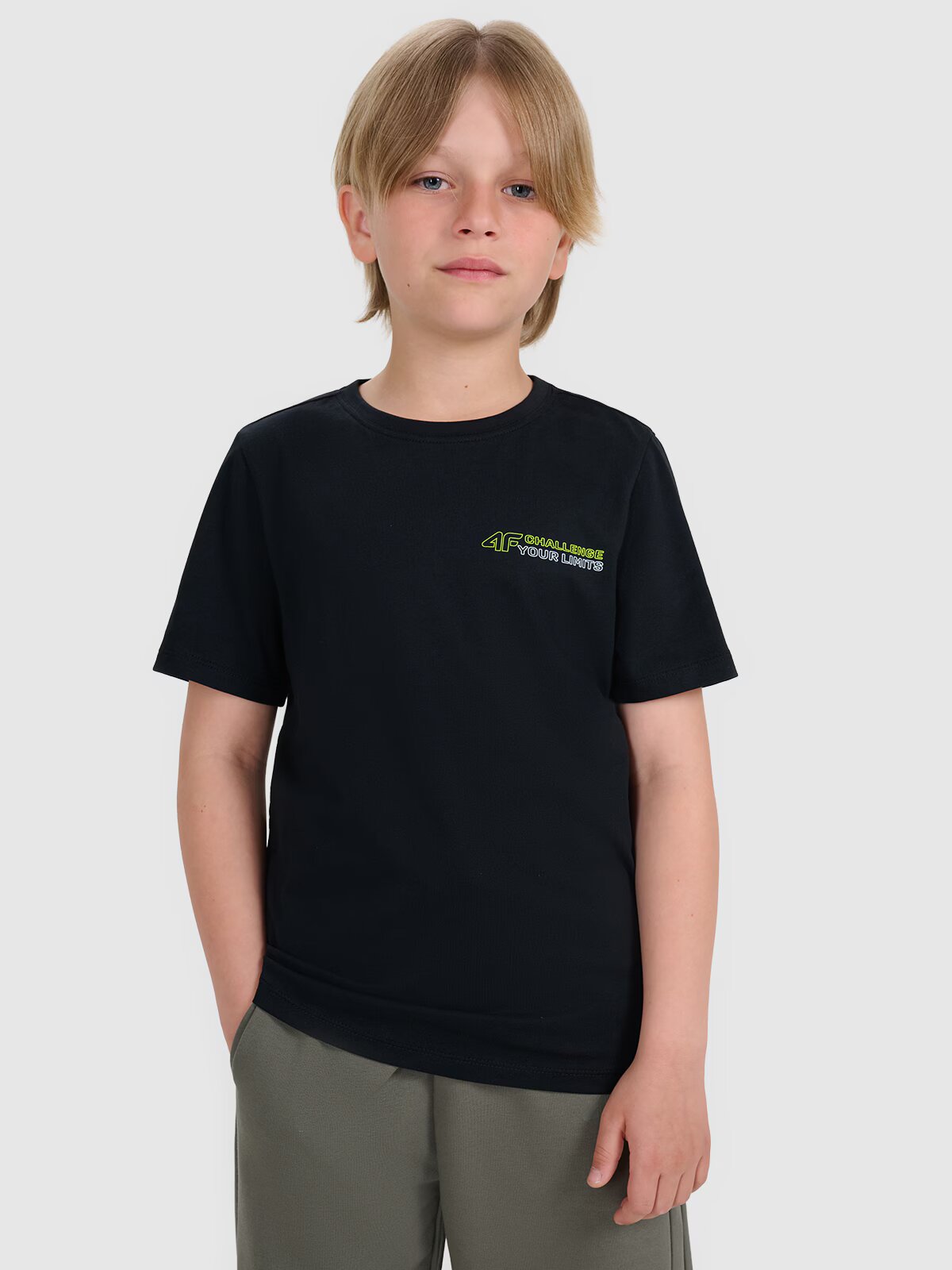 4F Tricou regular cu imprimeu pentru băieți - 122