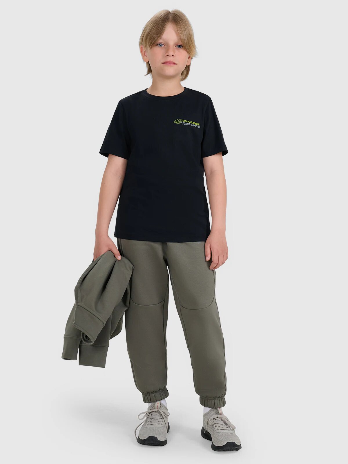 4F Tricou regular cu imprimeu pentru băieți - 122
