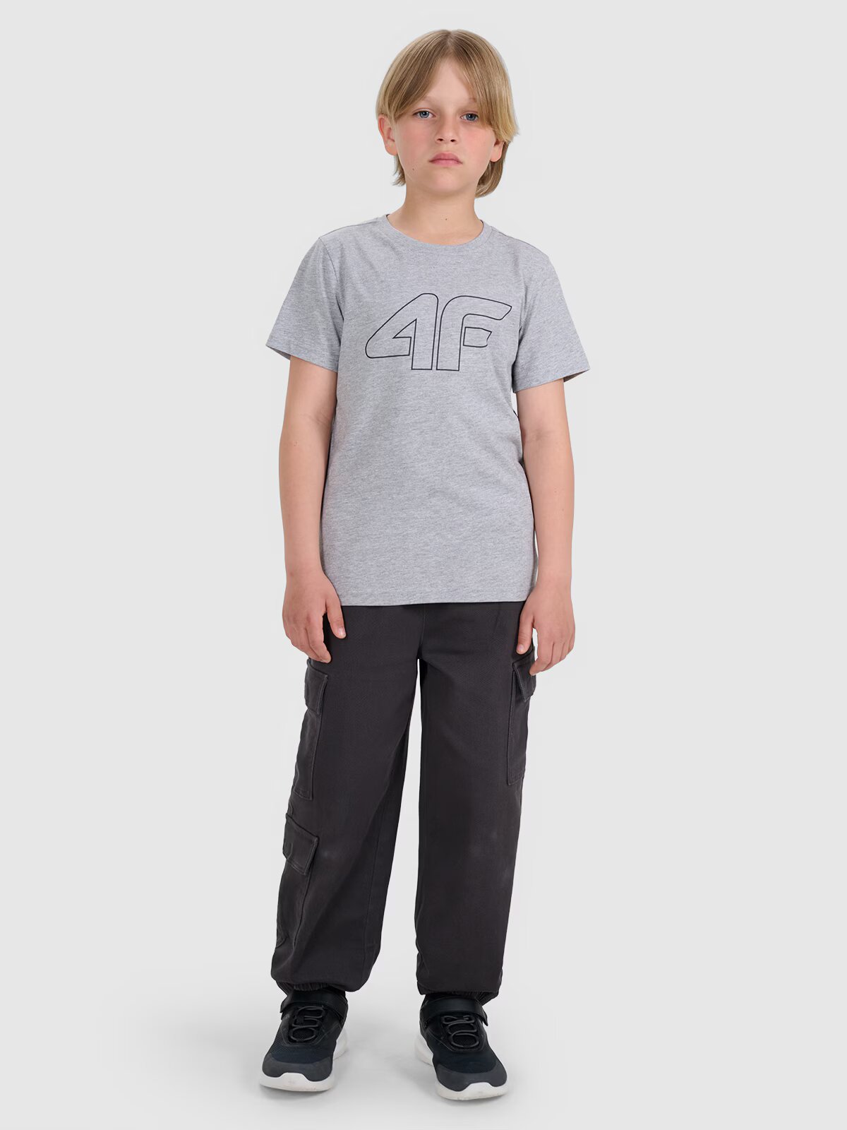 4F Tricou regular cu imprimeu pentru băieți - 140