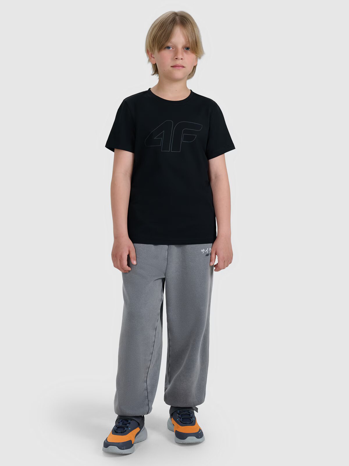 4F Tricou regular cu imprimeu pentru băieți - 140