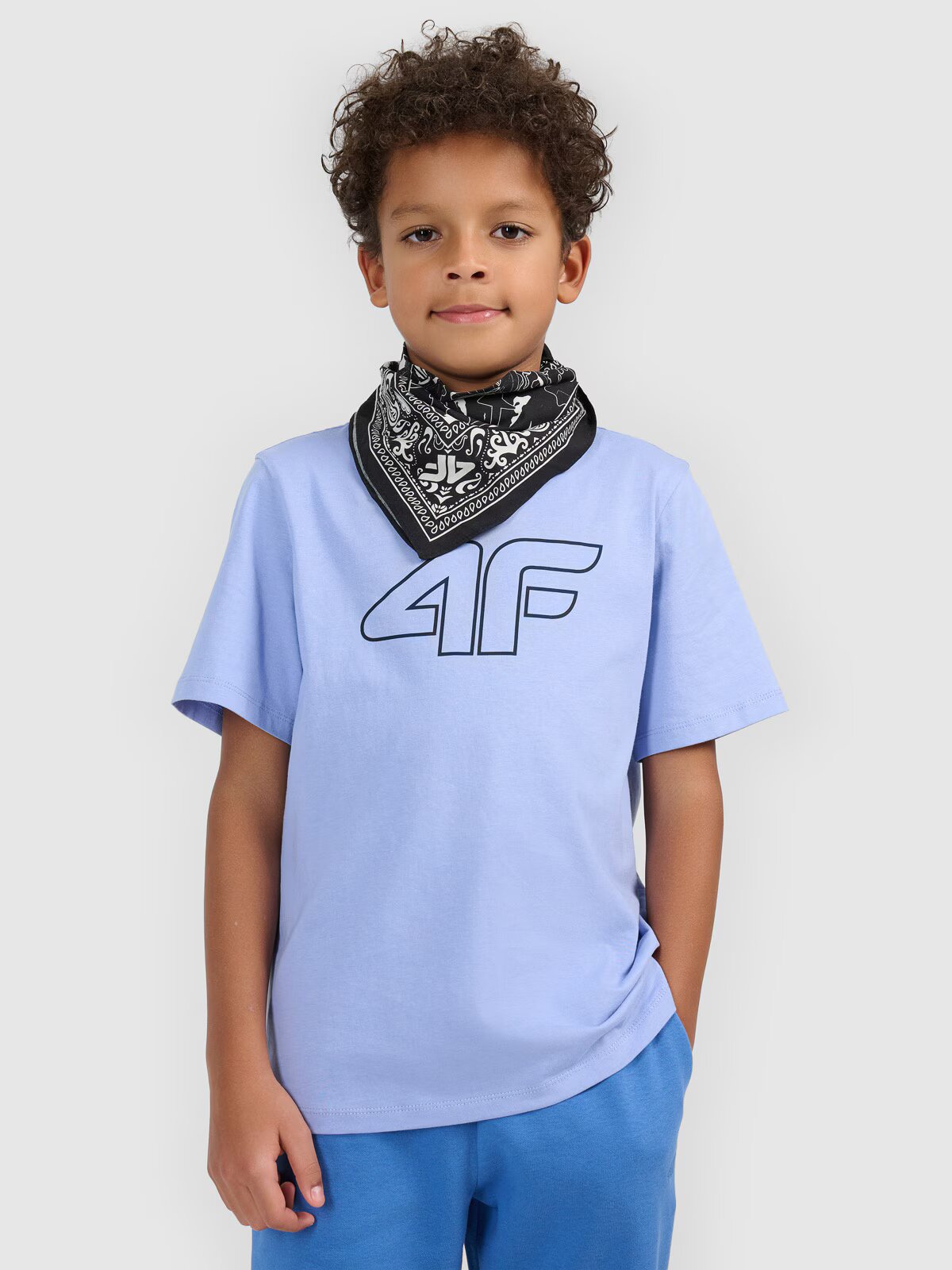 4F Tricou regular cu imprimeu pentru băieți - 122
