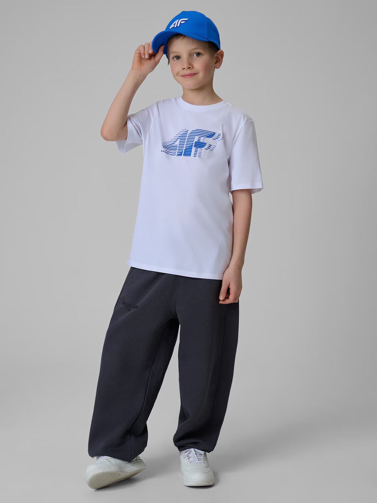 4F Tricou regular cu imprimeu pentru băieți - 134