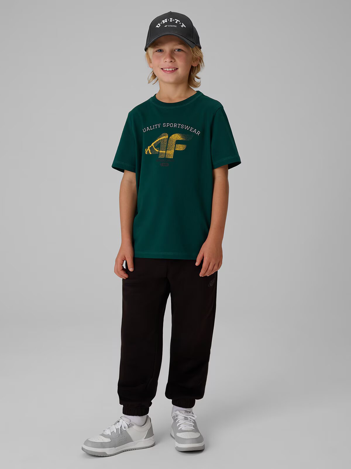 4F Tricou regular cu imprimeu pentru băieți - 134