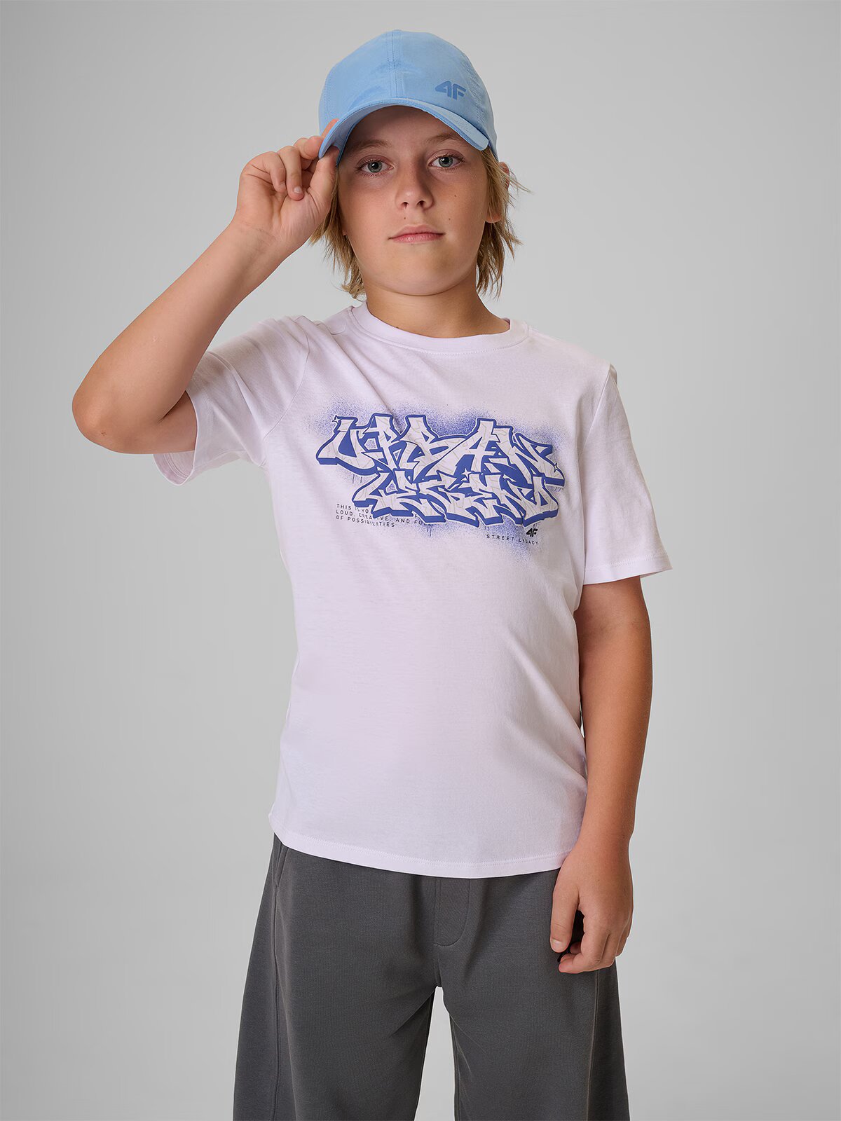 4F Tricou regular cu imprimeu pentru băieți - 146