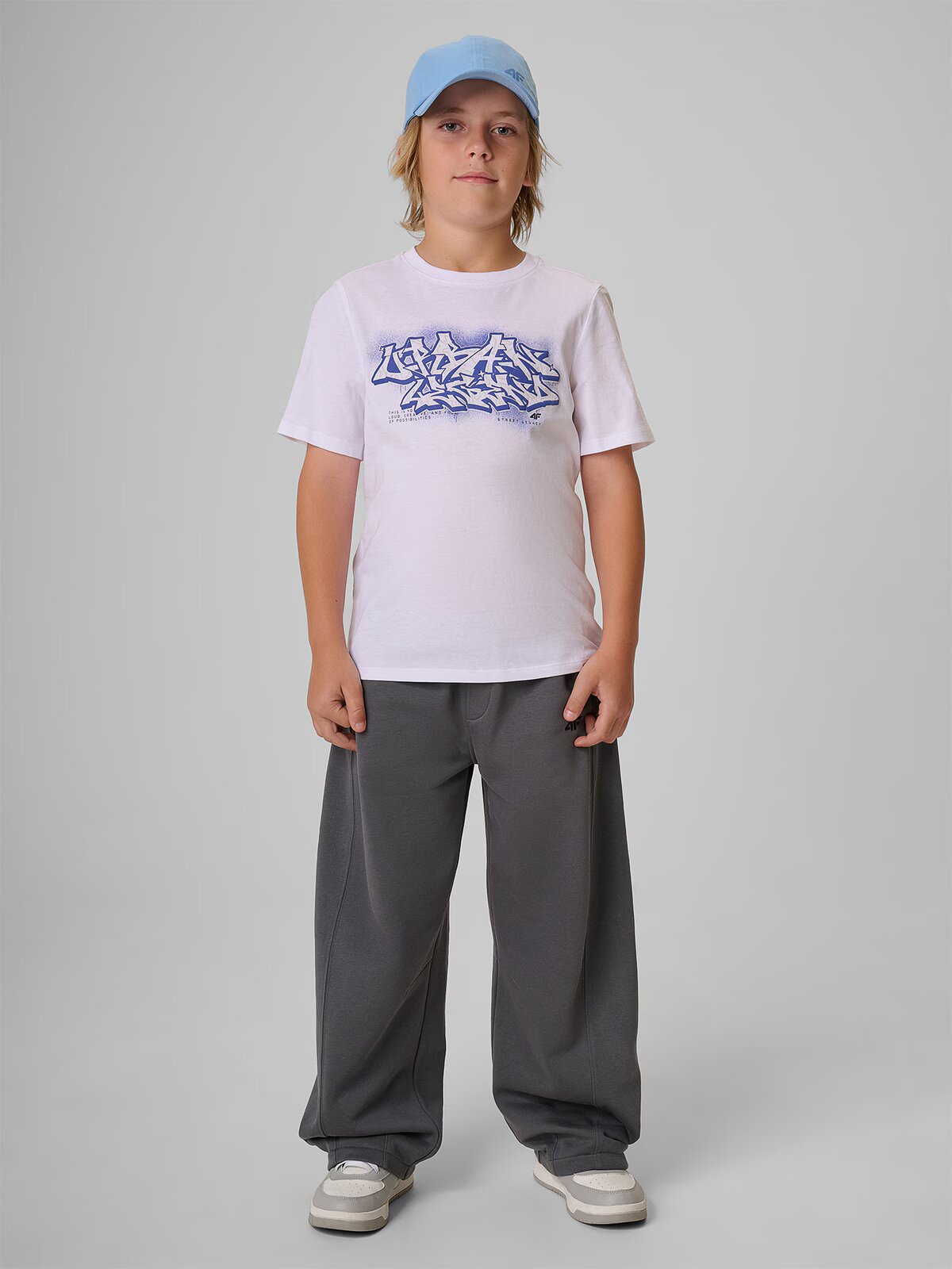 4F Tricou regular cu imprimeu pentru băieți - 146